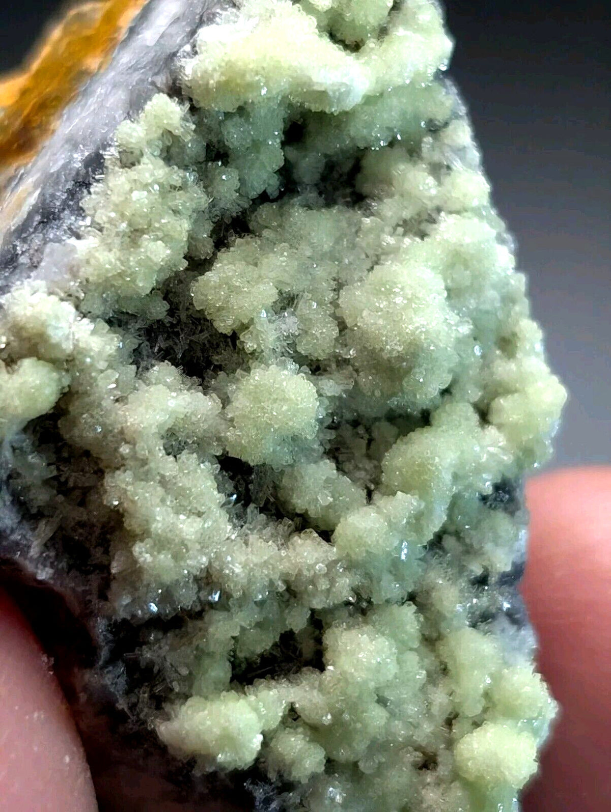 FluorWavellite - Rare! Intermixed With SiO2- Mauldin Mountain Arkansas ooak - Collectibles:Rocks Fossils &