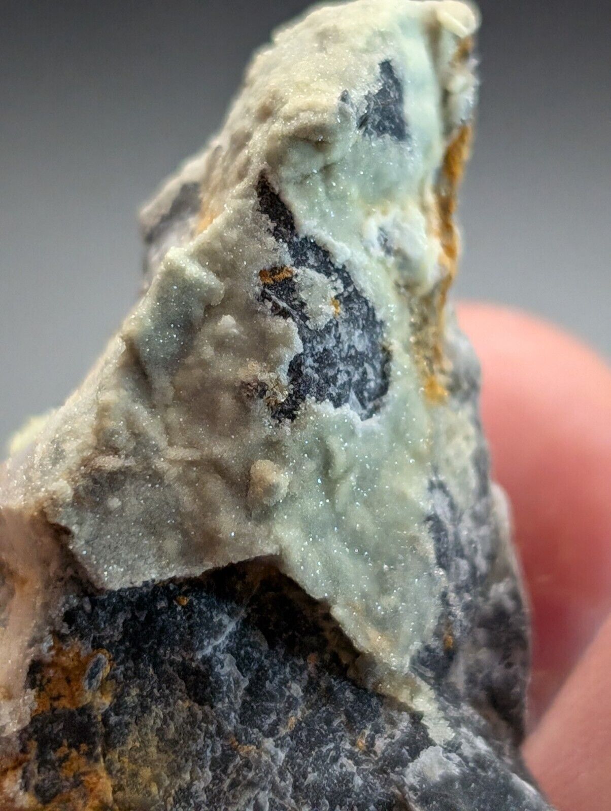 FluorWavellite - Rare! Intermixed With SiO2- Mauldin Mountain Arkansas ooak - Collectibles:Rocks Fossils &