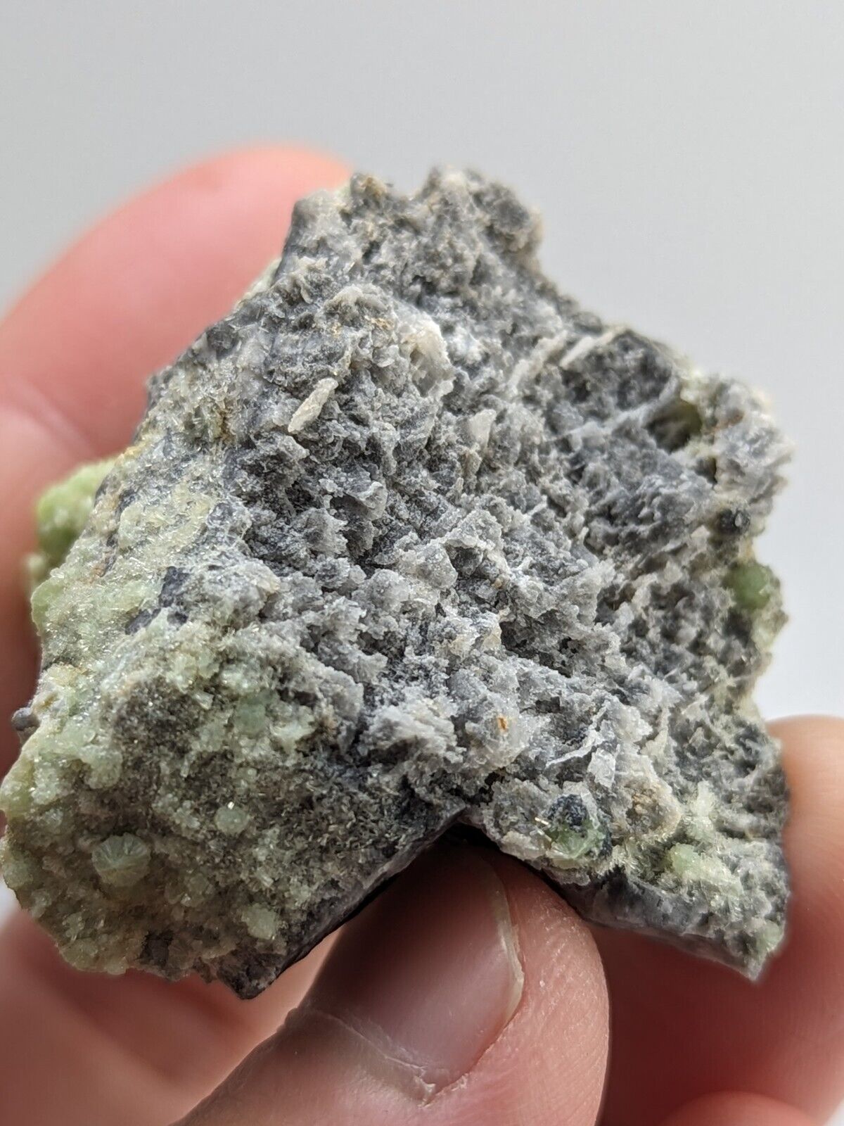FluorWavellite - Rare! Intermixed With SiO2- Mauldin Mountain Arkansas ooak - Collectibles:Rocks Fossils &