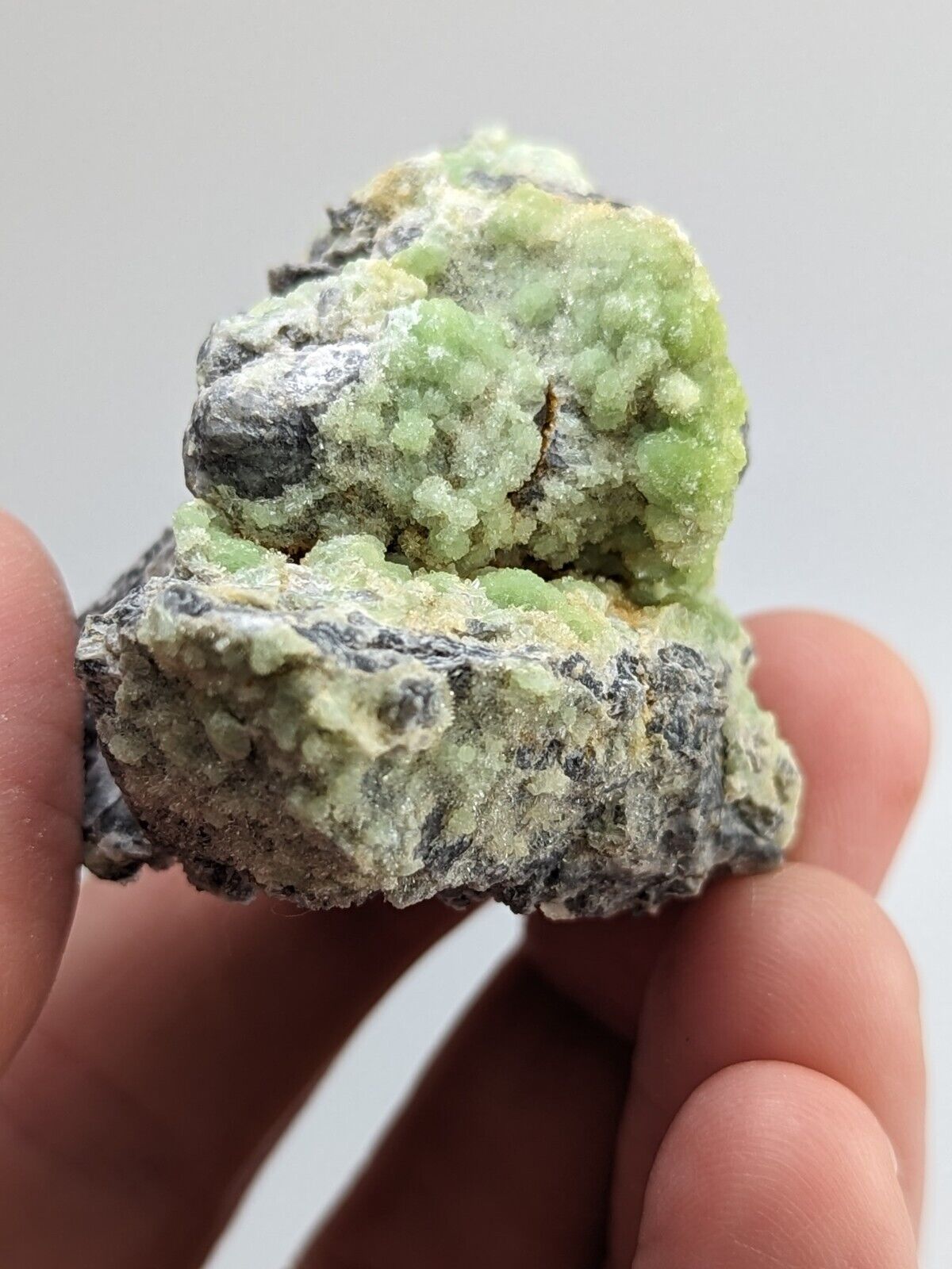 FluorWavellite - Rare! Intermixed With SiO2- Mauldin Mountain Arkansas ooak - Collectibles:Rocks Fossils &