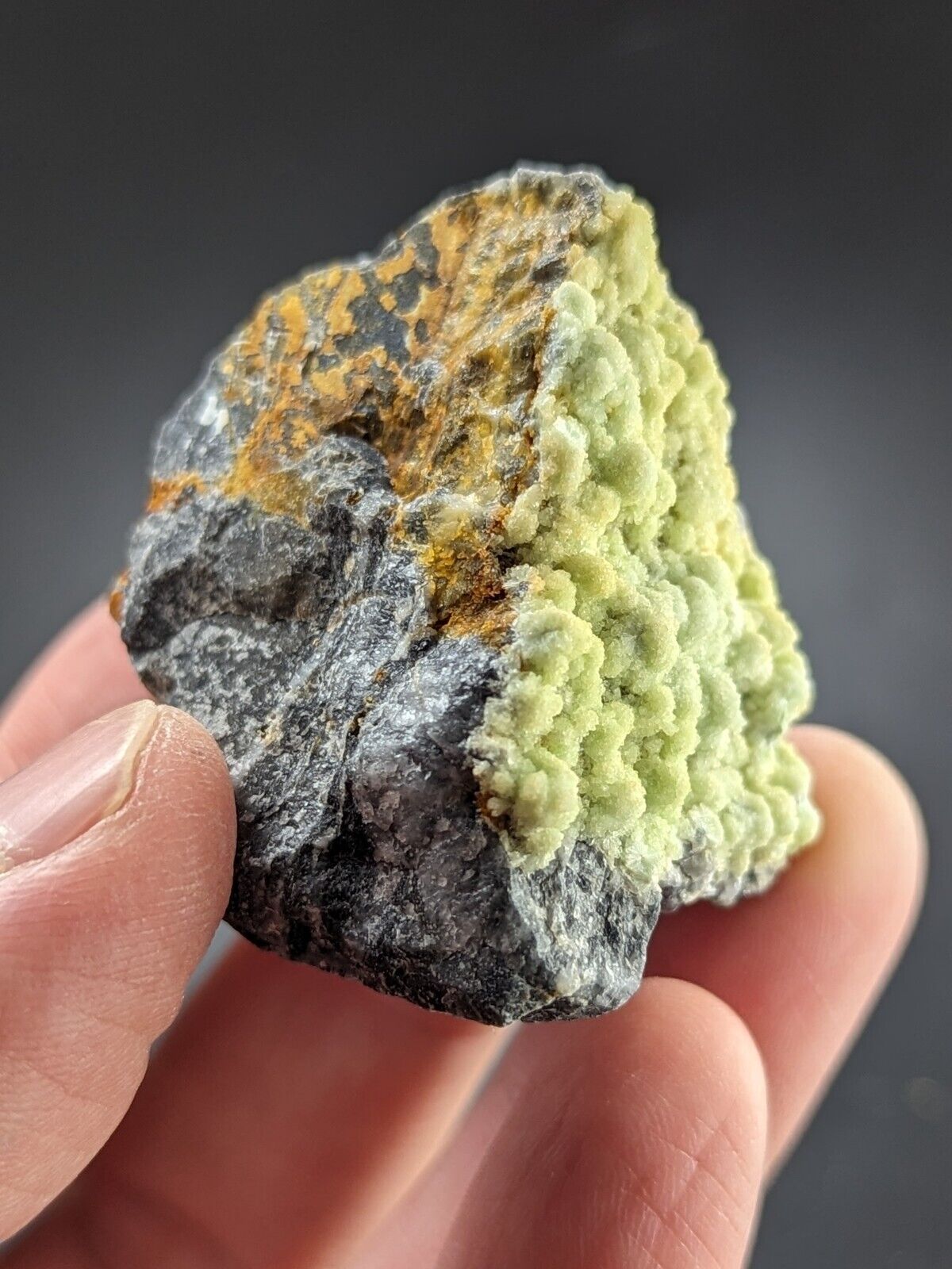 FluorWavellite - Rare! Intermixed With SiO2- Mauldin Mountain Arkansas ooak - Collectibles:Rocks Fossils &