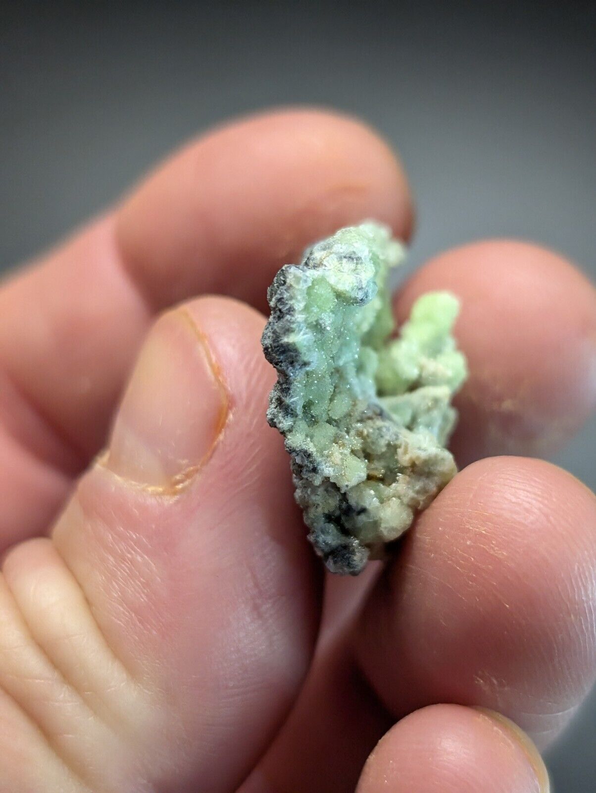 FluorWavellite - Rare! Intermixed With SiO2- Mauldin Mountain Arkansas ooak - Collectibles:Rocks Fossils &