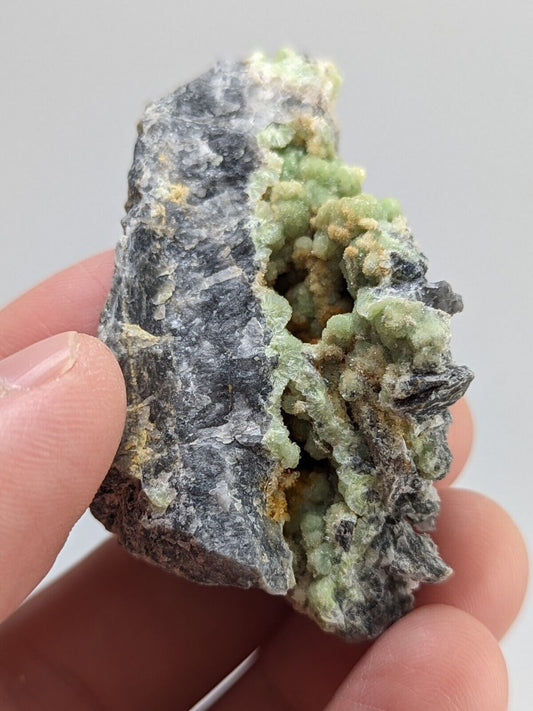 FluorWavellite - Rare! Intermixed With SiO2- Mauldin Mountain Arkansas ooak - Collectibles:Rocks Fossils &