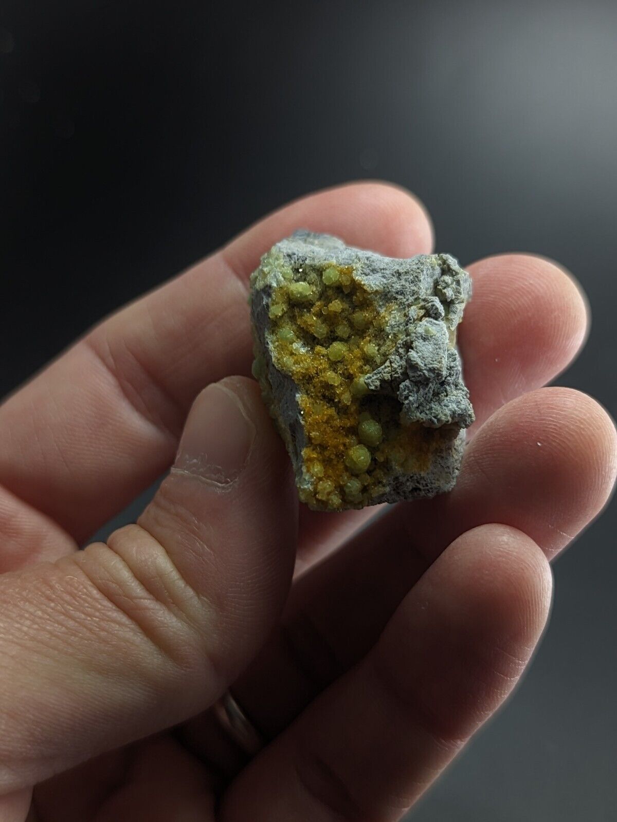 FluorWavellite - Rare! Intermixed With SiO2- Mauldin Mountain Arkansas ooak - Collectibles:Rocks Fossils &
