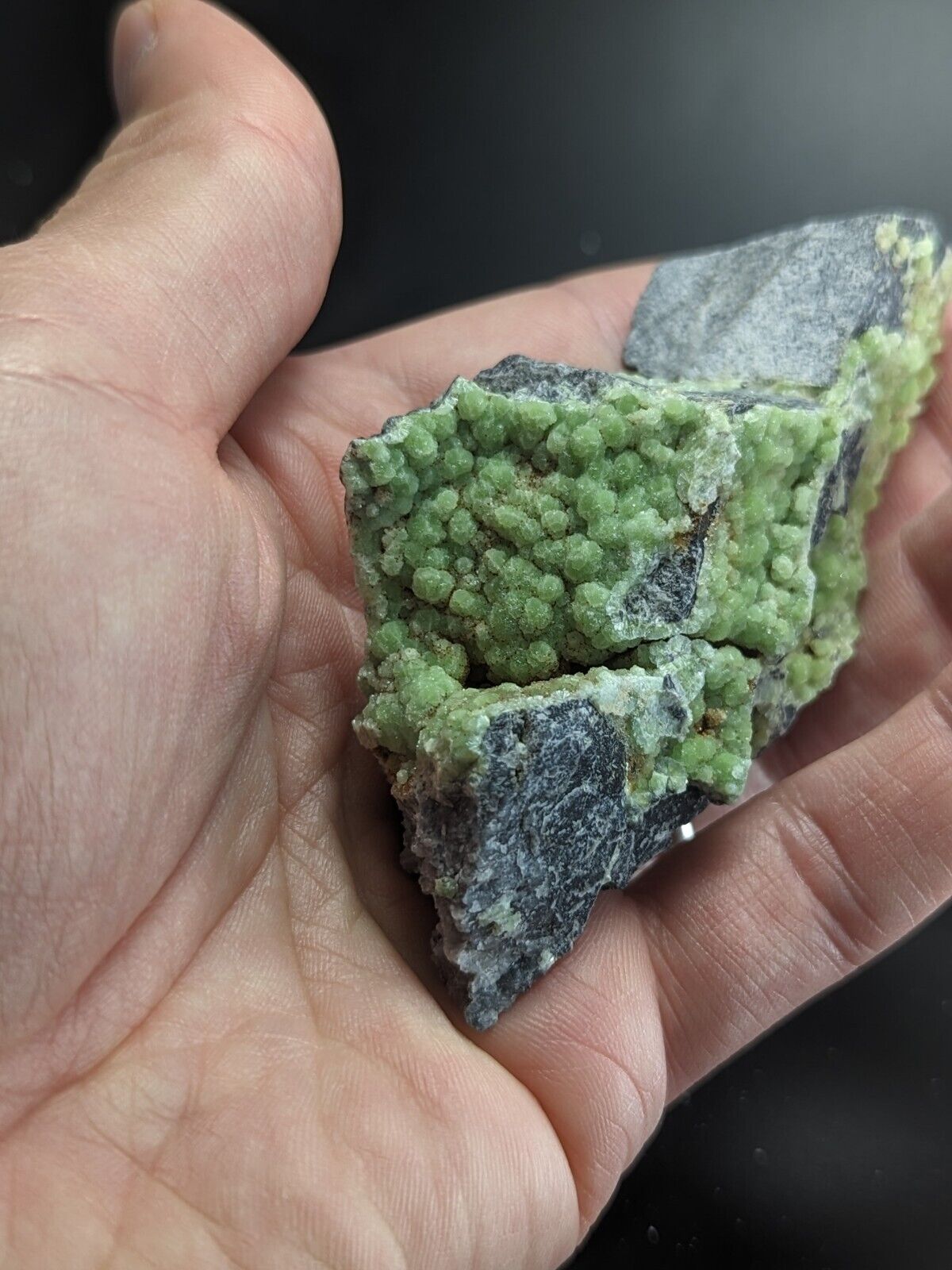 FluorWavellite - Rare! Intermixed With SiO2- Mauldin Mountain Arkansas ooak - Collectibles:Rocks Fossils &