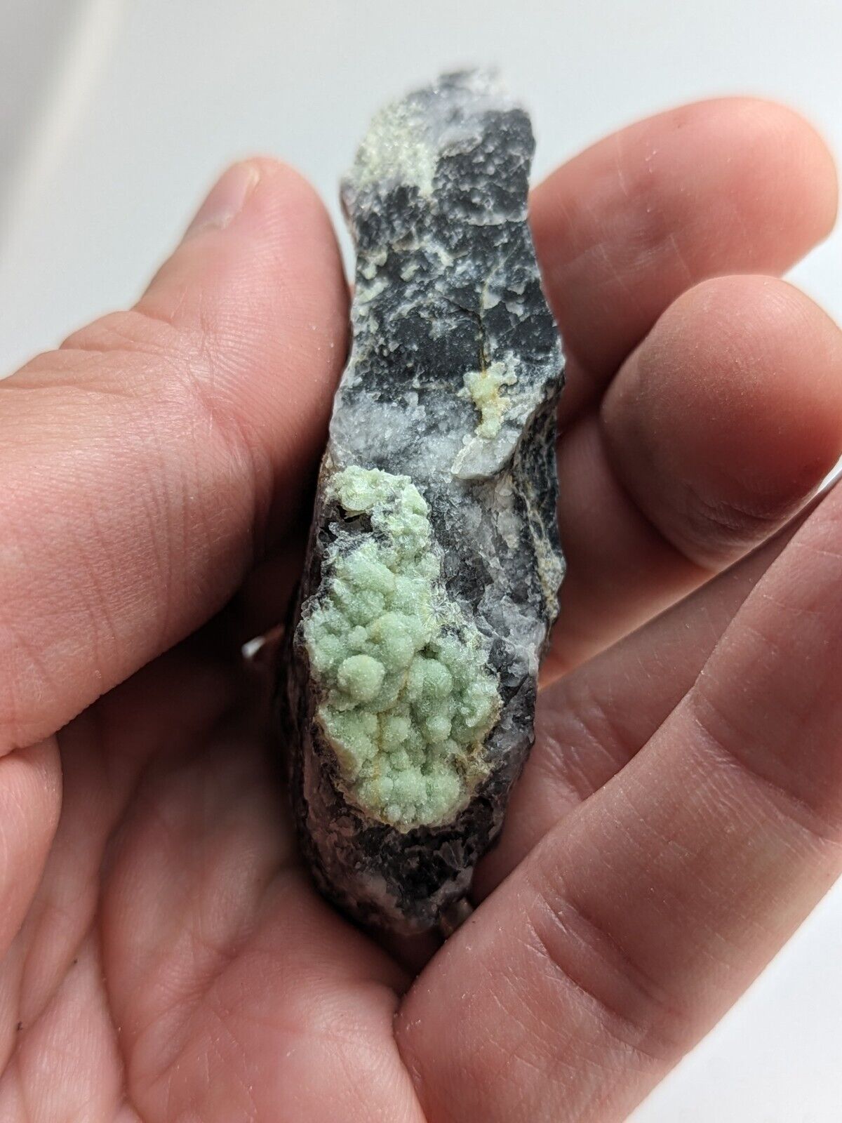 FluorWavellite - Rare! Intermixed With SiO2- Mauldin Mountain Arkansas ooak - Collectibles:Rocks Fossils &