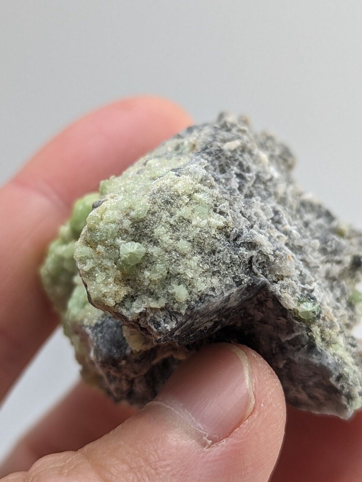 FluorWavellite - Rare! Intermixed With SiO2- Mauldin Mountain Arkansas ooak - Collectibles:Rocks Fossils &