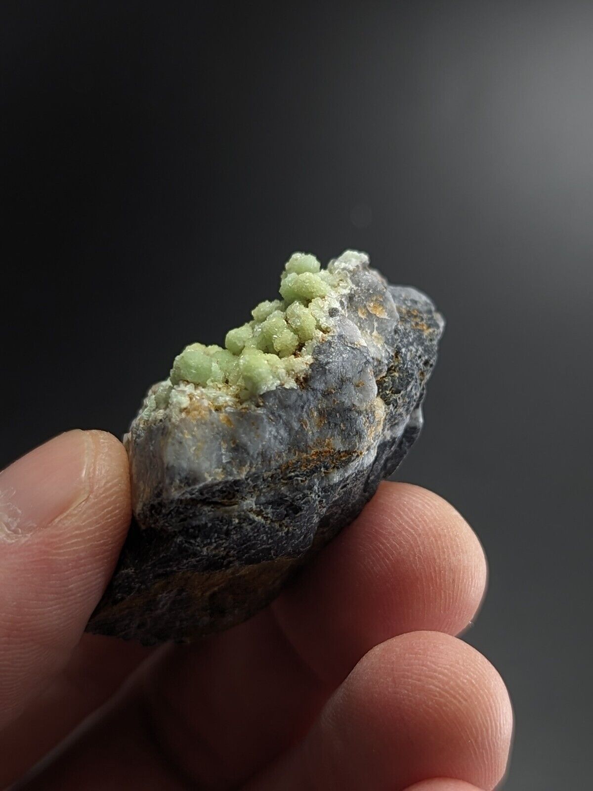FluorWavellite - Rare! Intermixed With SiO2- Mauldin Mountain Arkansas ooak - Collectibles:Rocks Fossils &