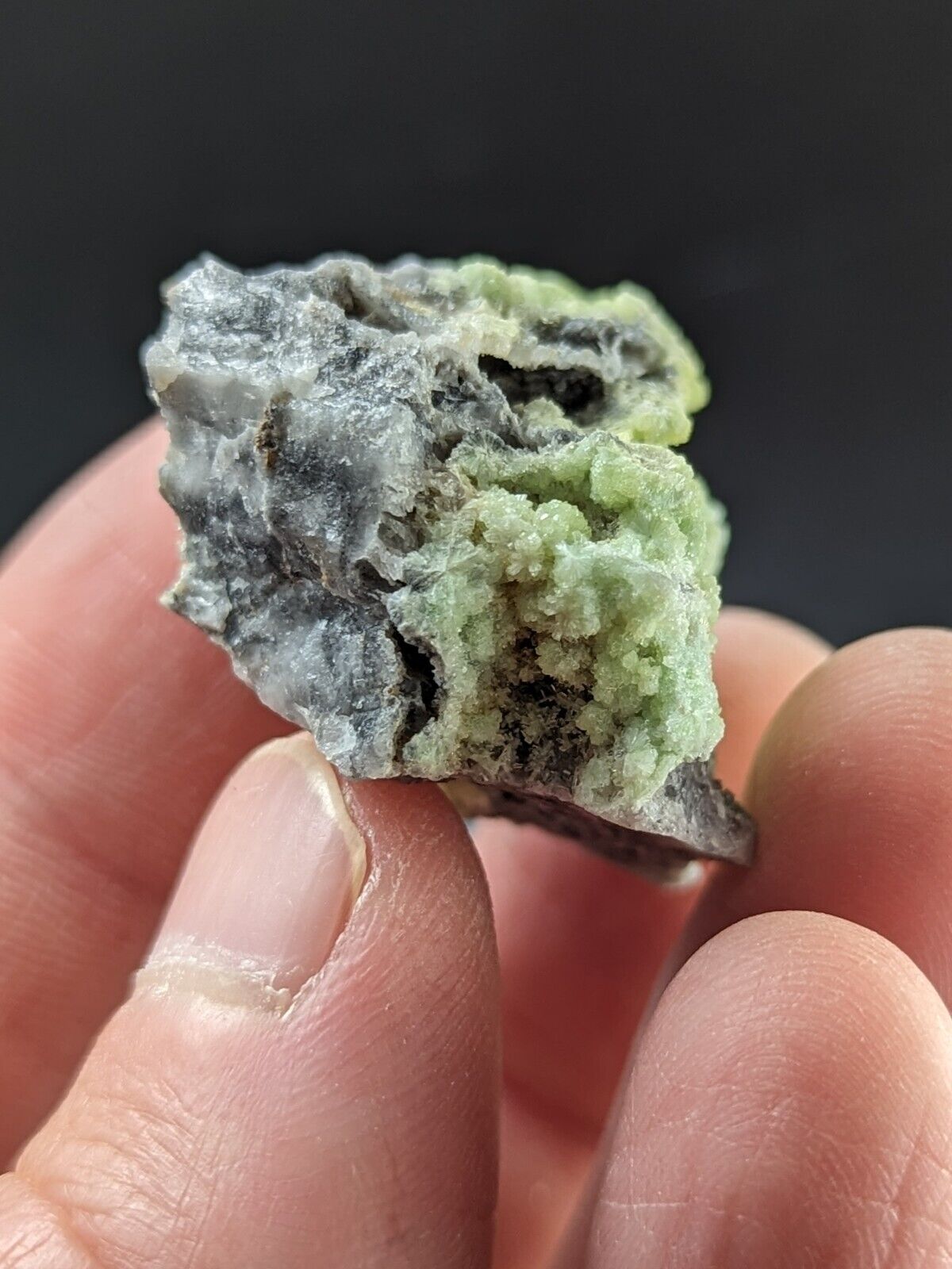 FluorWavellite - Rare! Intermixed With SiO2- Mauldin Mountain Arkansas ooak - Collectibles:Rocks Fossils &