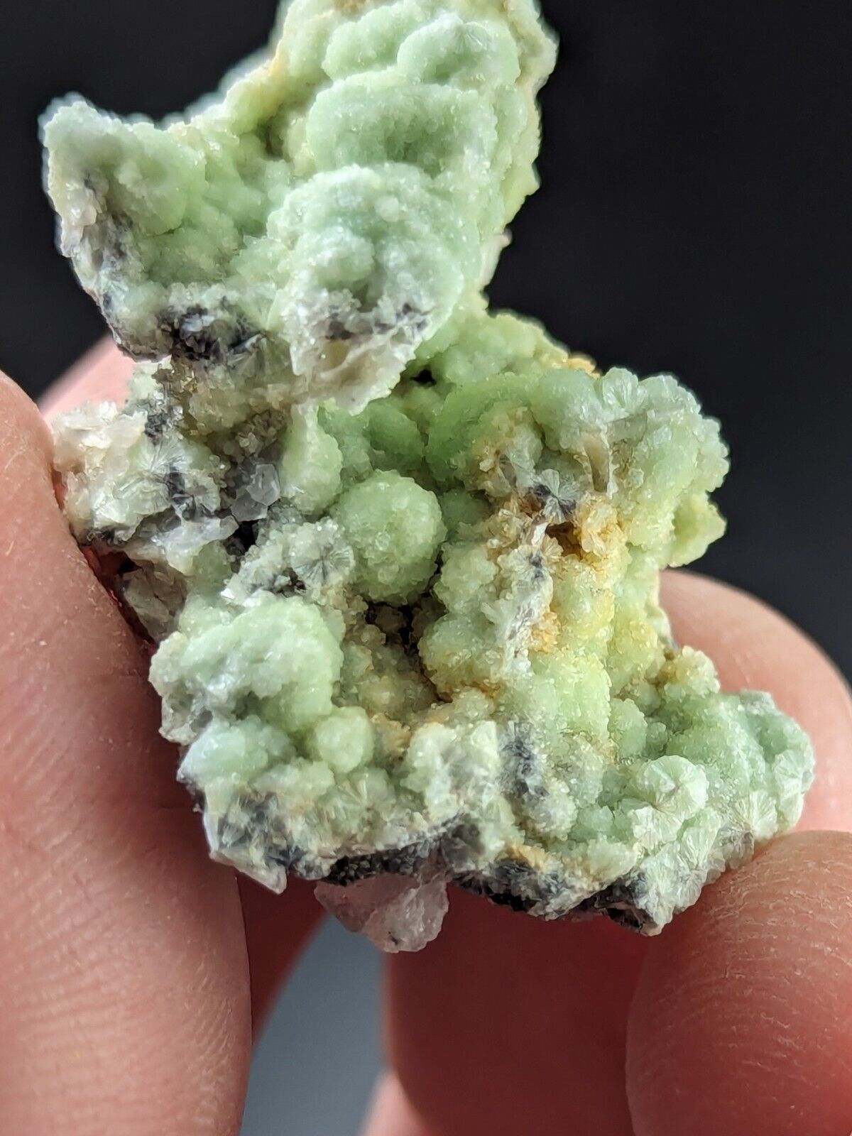 FluorWavellite - Rare! Intermixed With SiO2- Mauldin Mountain Arkansas ooak - Collectibles:Rocks Fossils &
