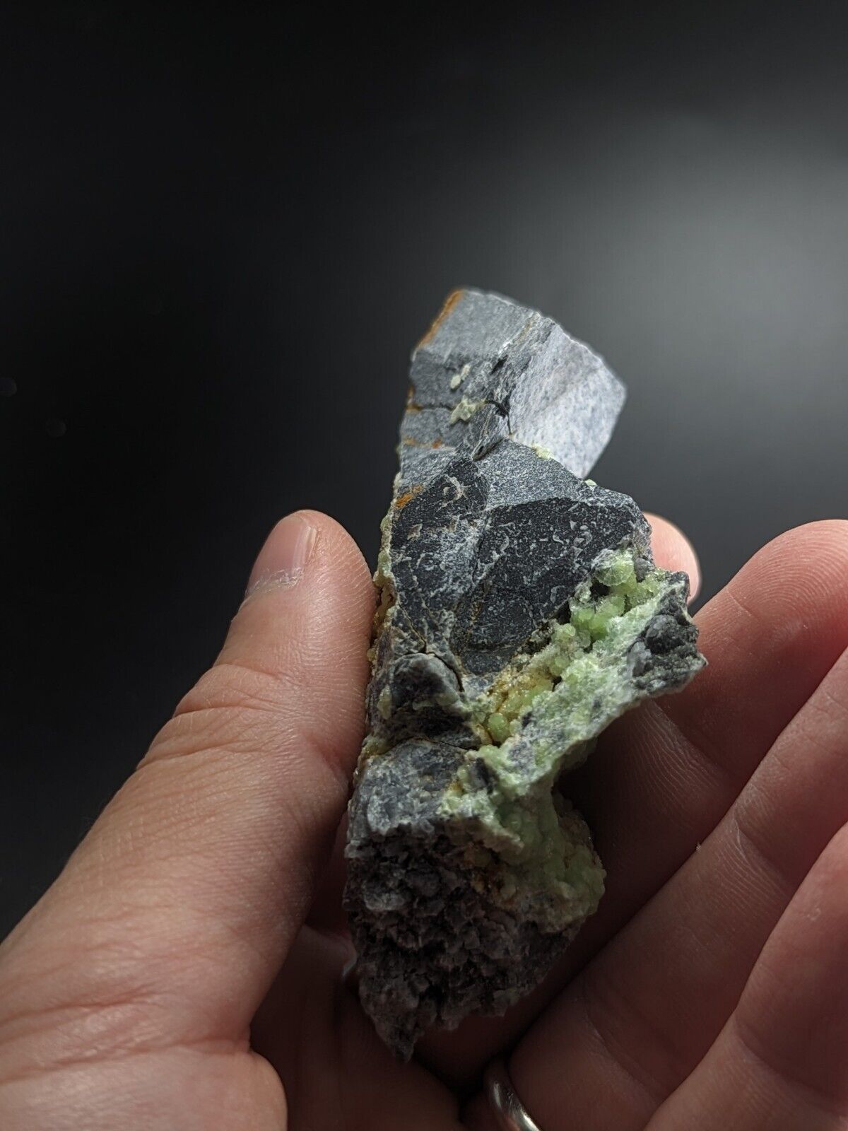 FluorWavellite - Rare! Intermixed With SiO2- Mauldin Mountain Arkansas ooak - Collectibles:Rocks Fossils &
