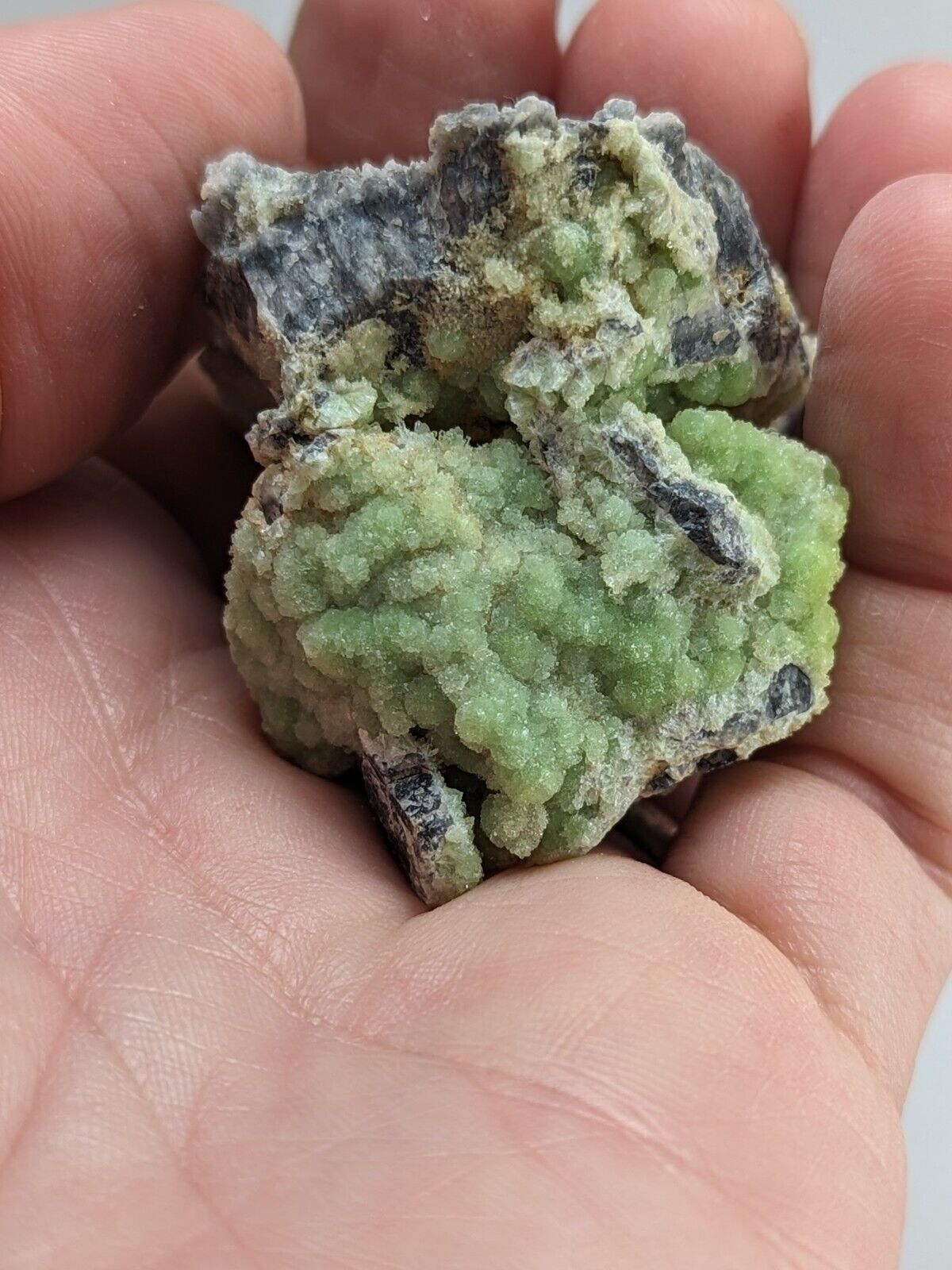 FluorWavellite - Rare! Intermixed With SiO2- Mauldin Mountain Arkansas ooak - Collectibles:Rocks Fossils &