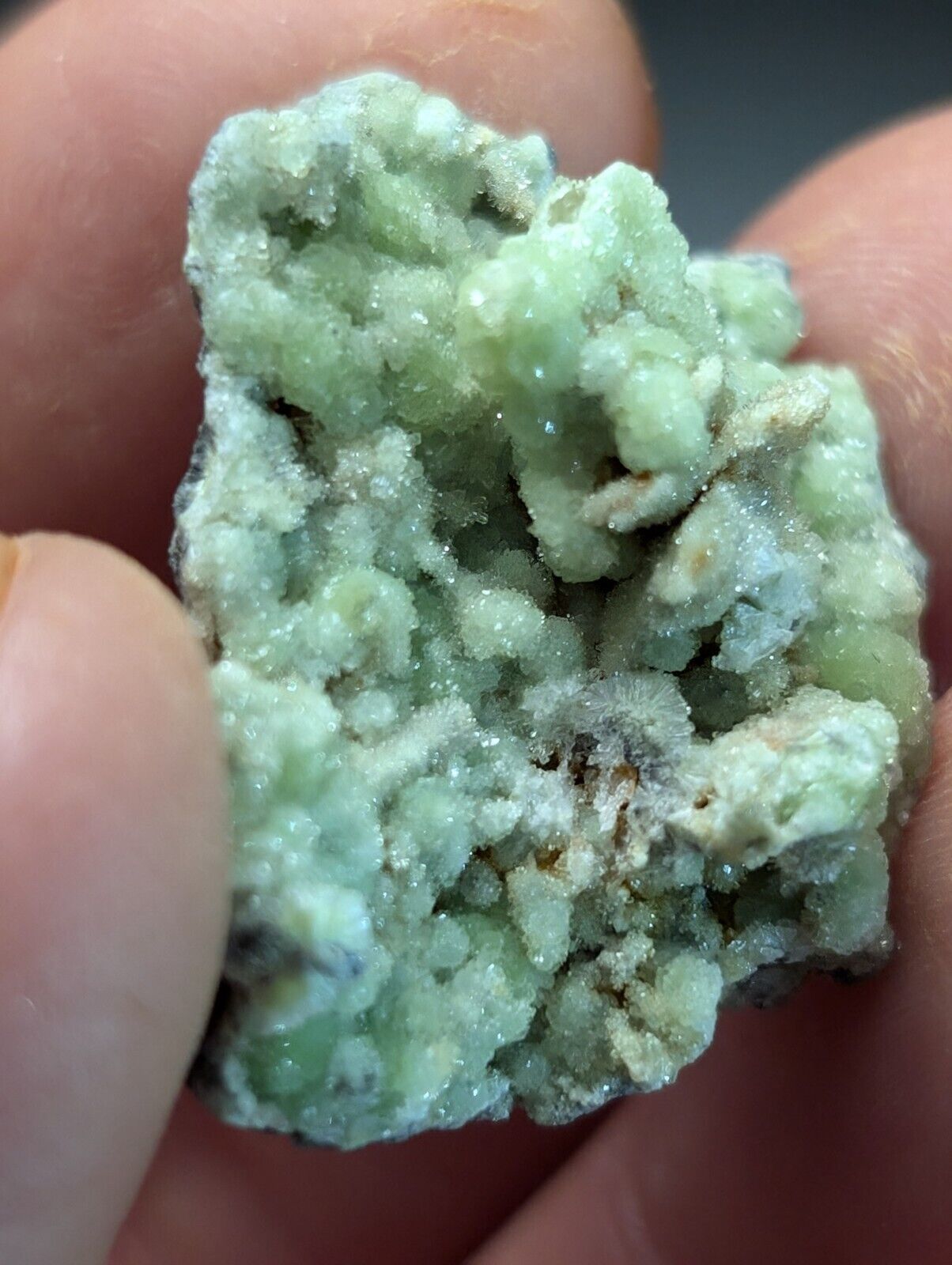 FluorWavellite - Rare! Intermixed With SiO2- Mauldin Mountain Arkansas ooak - Collectibles:Rocks Fossils &