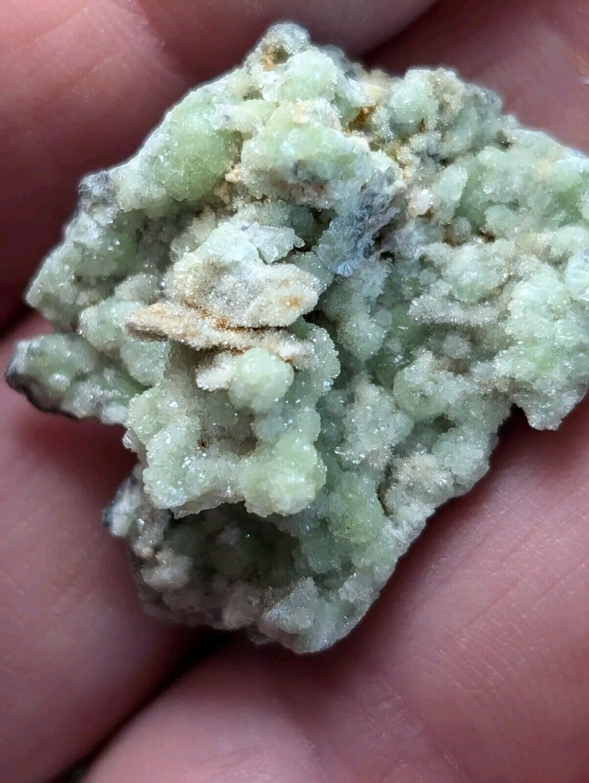 FluorWavellite - Rare! Intermixed With SiO2- Mauldin Mountain Arkansas ooak - Collectibles:Rocks Fossils &