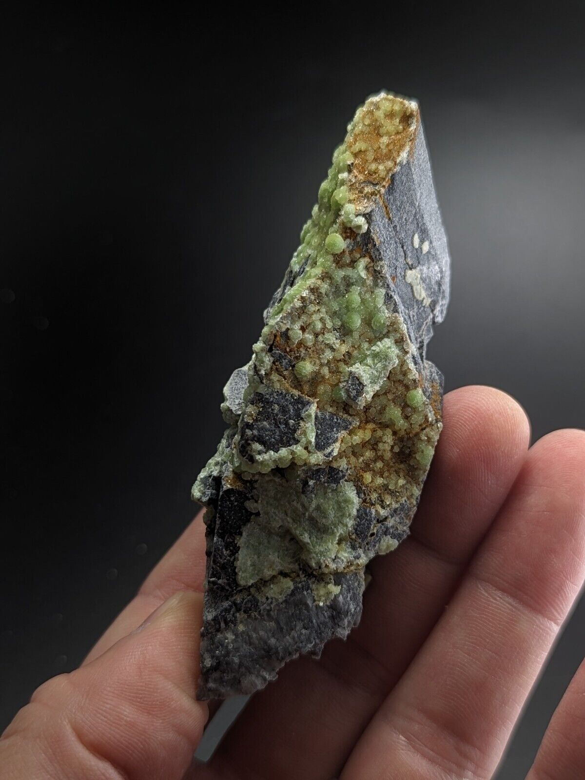 FluorWavellite - Rare! Intermixed With SiO2- Mauldin Mountain Arkansas ooak - Collectibles:Rocks Fossils &