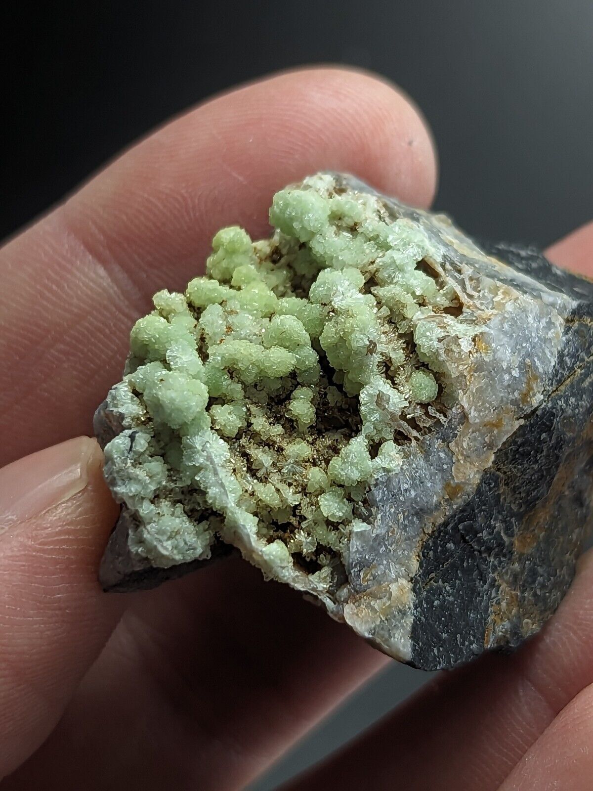 FluorWavellite - Rare! Intermixed With SiO2- Mauldin Mountain Arkansas ooak - Collectibles:Rocks Fossils &