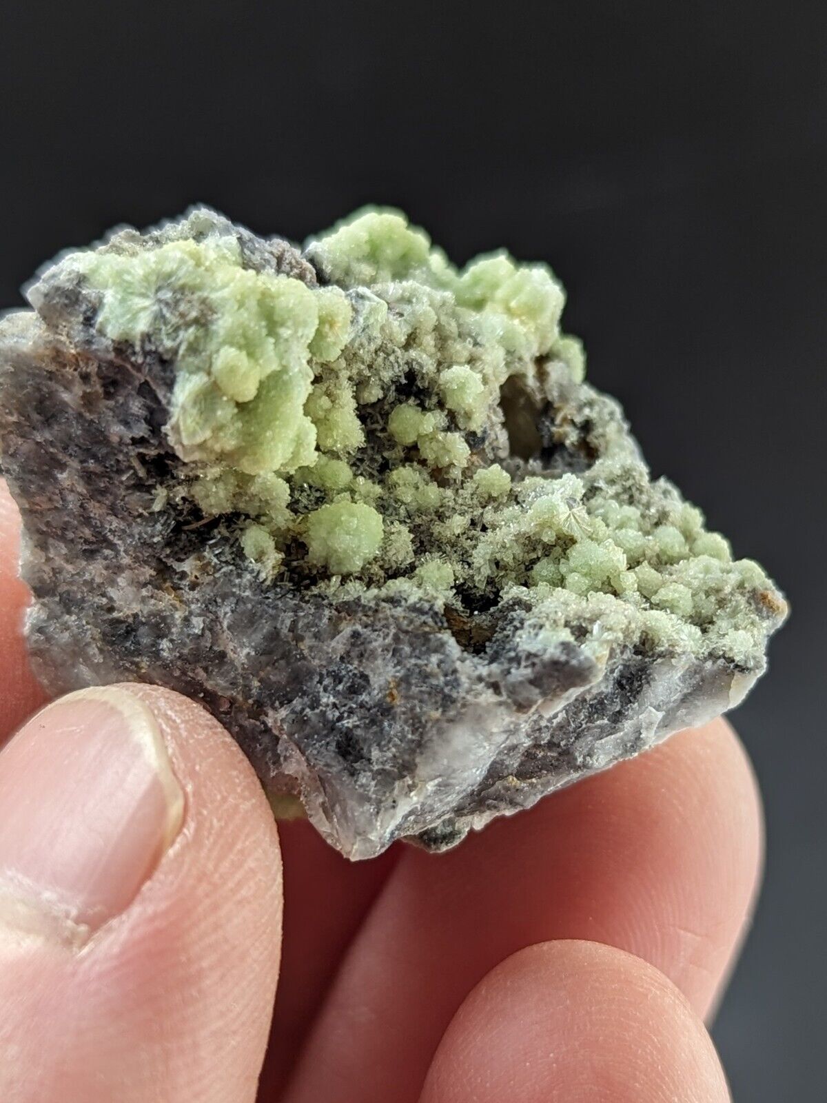 FluorWavellite - Rare! Intermixed With SiO2- Mauldin Mountain Arkansas ooak - Collectibles:Rocks Fossils &