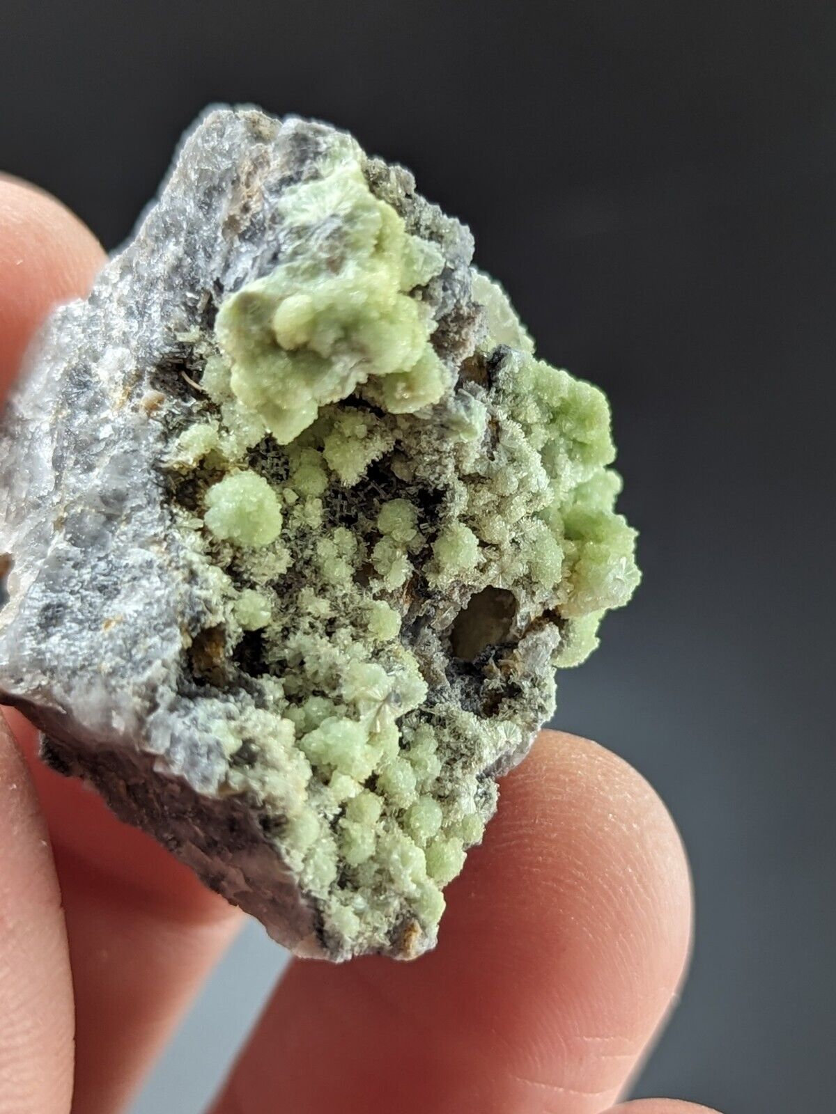 FluorWavellite - Rare! Intermixed With SiO2- Mauldin Mountain Arkansas ooak - Collectibles:Rocks Fossils &