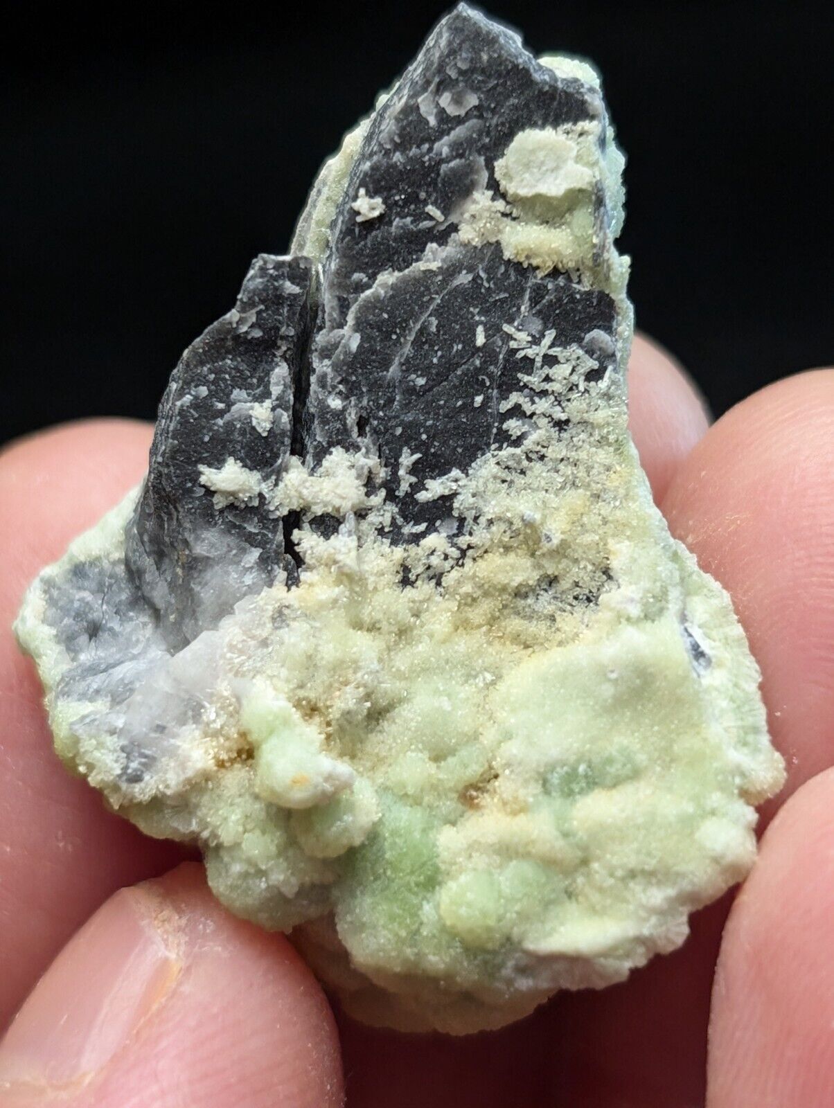 FluorWavellite - Rare! Intermixed With SiO2- Mauldin Mountain Arkansas ooak - Collectibles:Rocks Fossils &