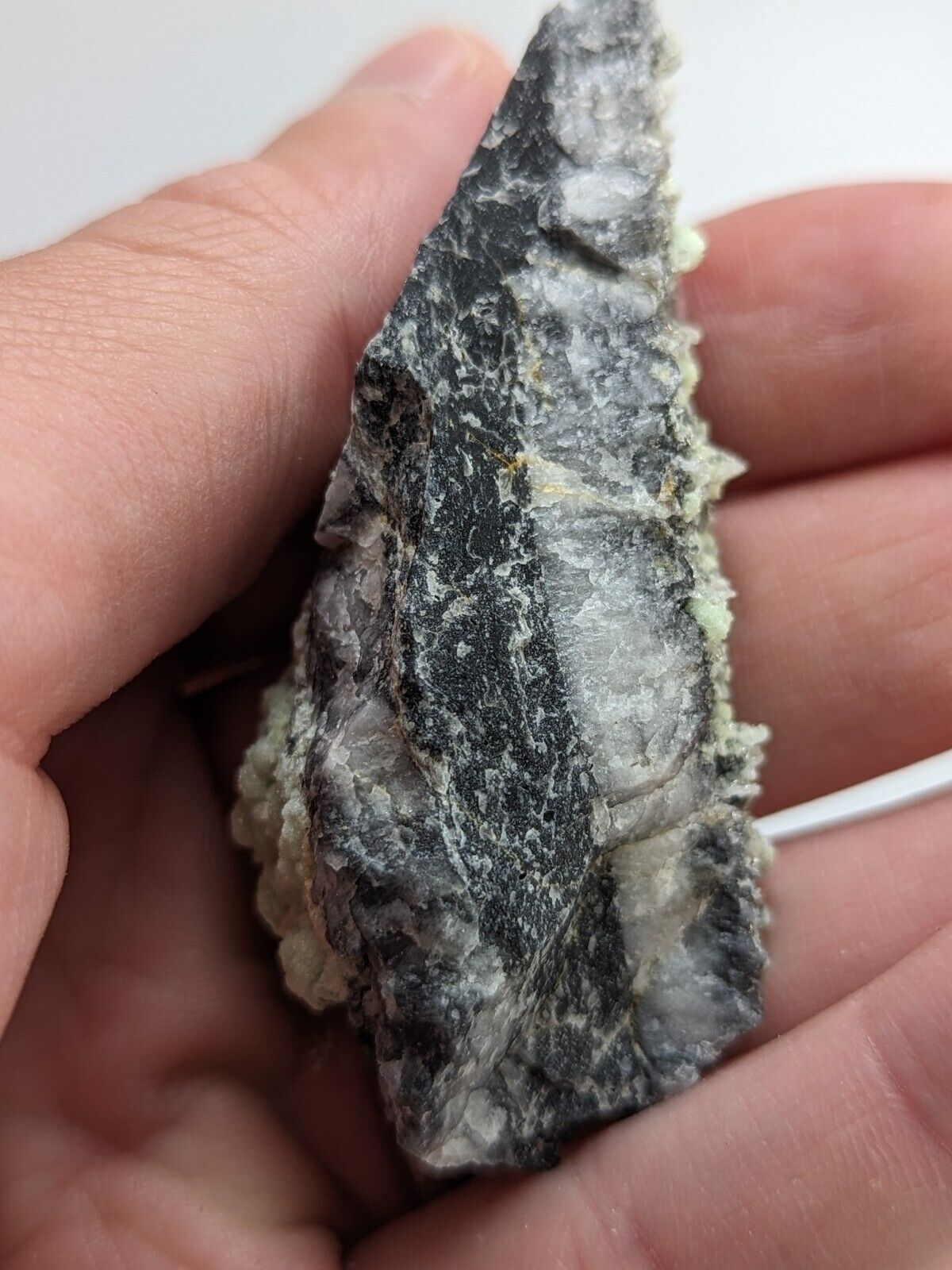 FluorWavellite - Rare! Intermixed With SiO2- Mauldin Mountain Arkansas ooak - Collectibles:Rocks Fossils &