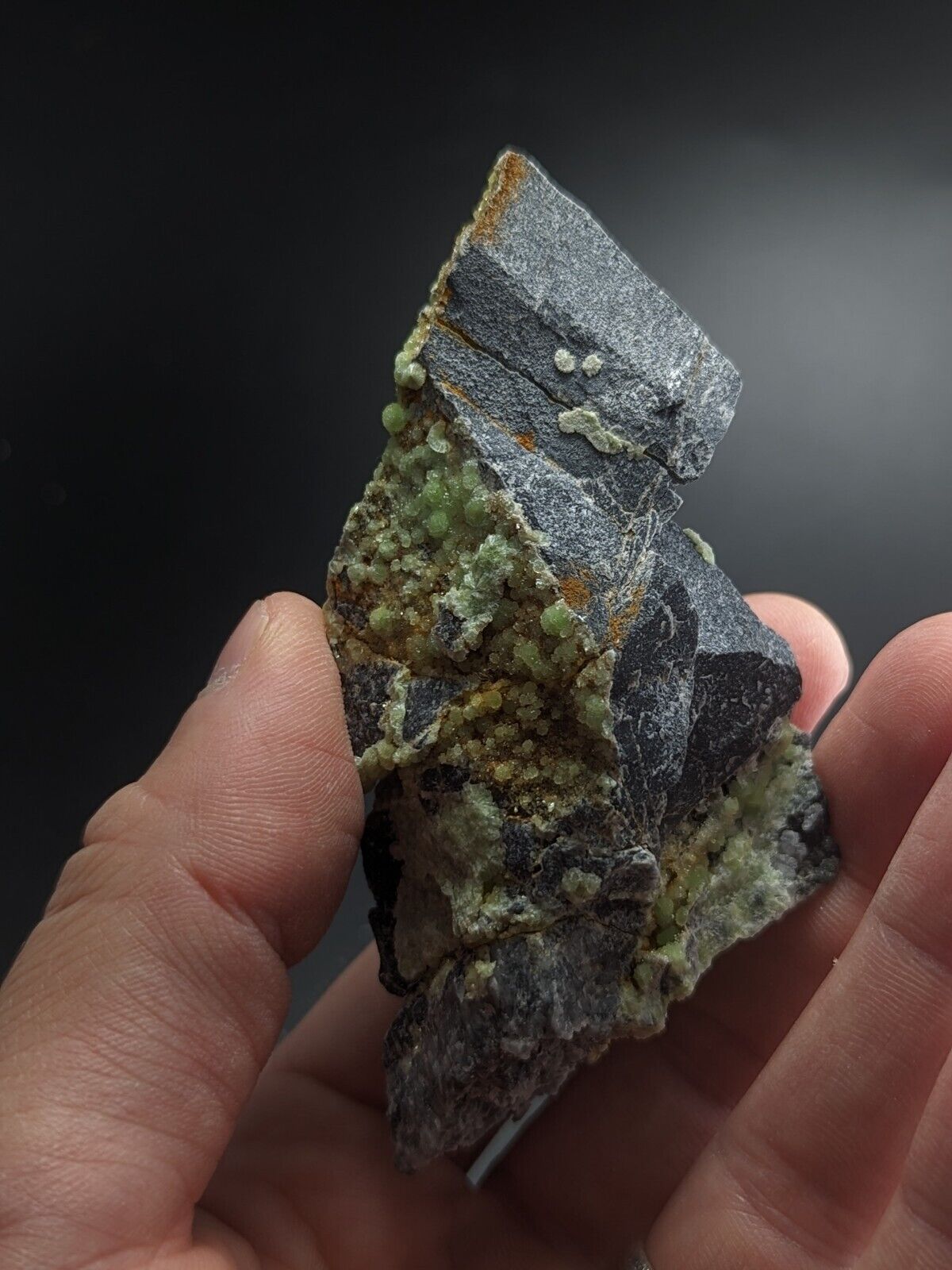 FluorWavellite - Rare! Intermixed With SiO2- Mauldin Mountain Arkansas ooak - Collectibles:Rocks Fossils &