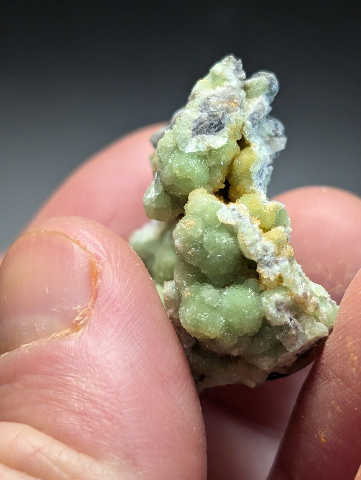 FluorWavellite - Rare! Intermixed With SiO2- Mauldin Mountain Arkansas ooak - Collectibles:Rocks Fossils &