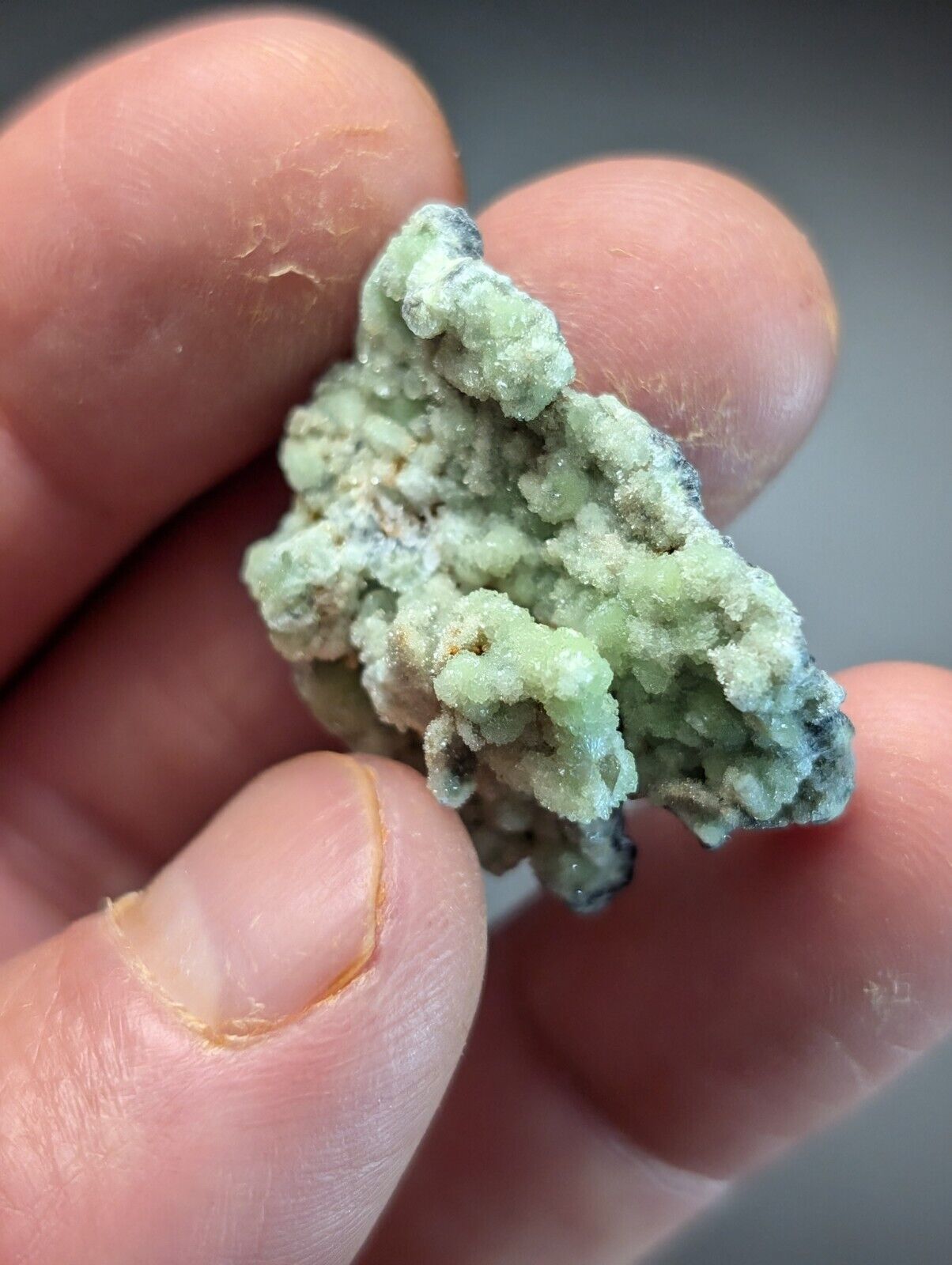 FluorWavellite - Rare! Intermixed With SiO2- Mauldin Mountain Arkansas ooak - Collectibles:Rocks Fossils &