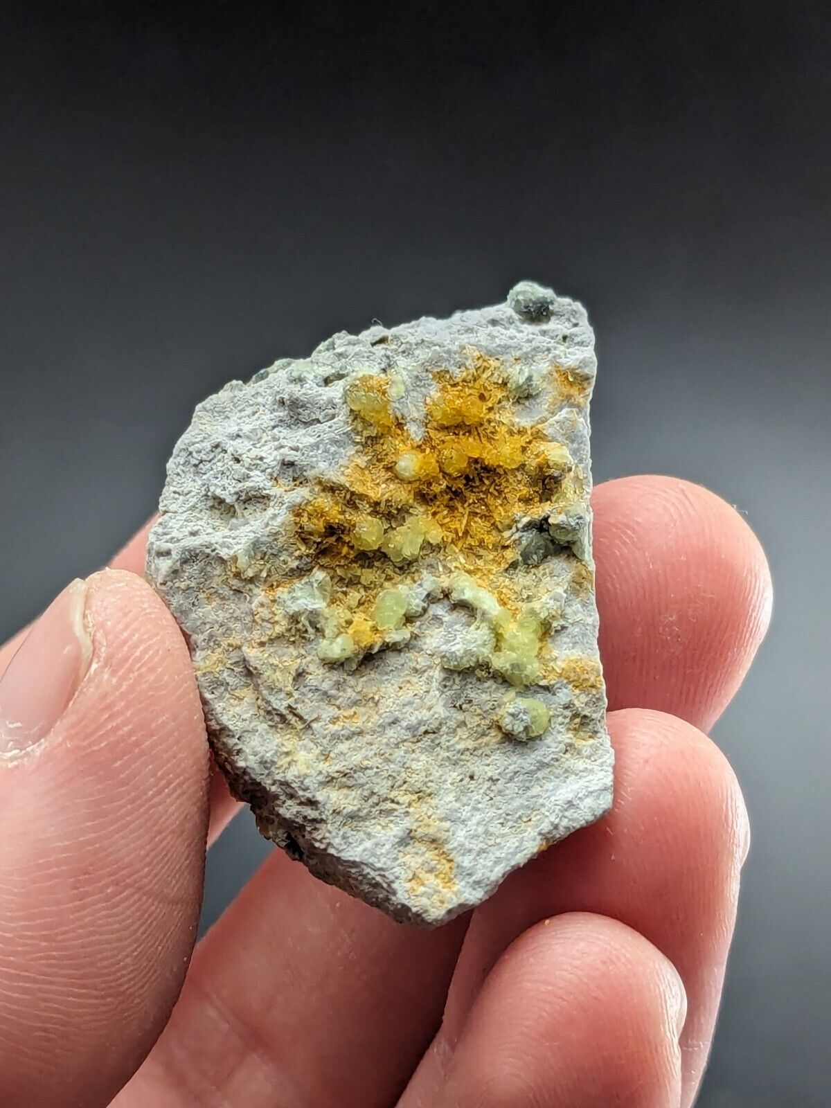 FluorWavellite - Rare! Intermixed With SiO2- Mauldin Mountain Arkansas ooak - Collectibles:Rocks Fossils &