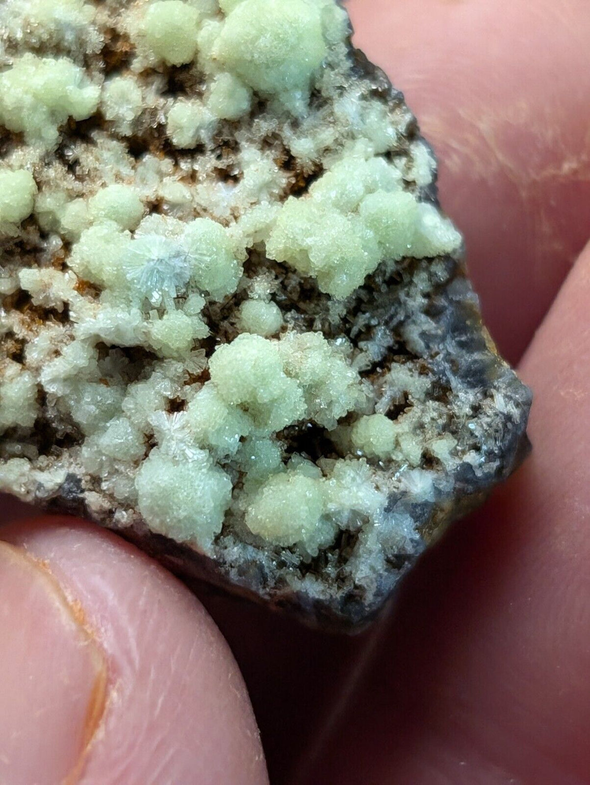 FluorWavellite - Rare! Intermixed With SiO2- Mauldin Mountain Arkansas ooak - Collectibles:Rocks Fossils &