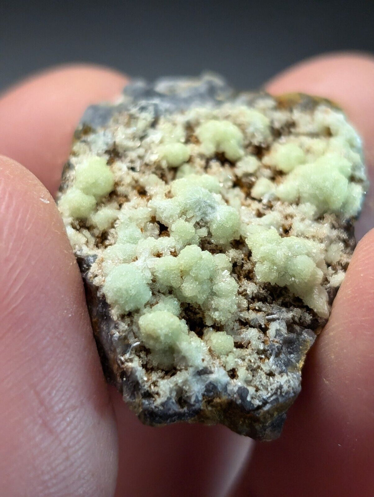 FluorWavellite - Rare! Intermixed With SiO2- Mauldin Mountain Arkansas ooak - Collectibles:Rocks Fossils &