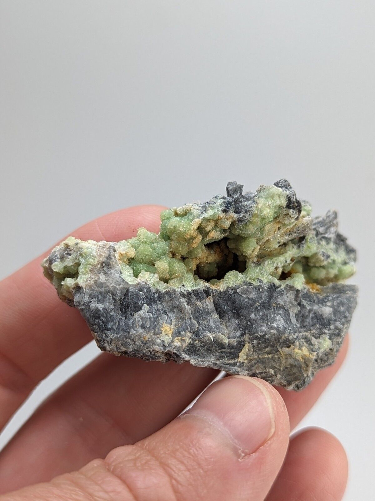 FluorWavellite - Rare! Intermixed With SiO2- Mauldin Mountain Arkansas ooak - Collectibles:Rocks Fossils &