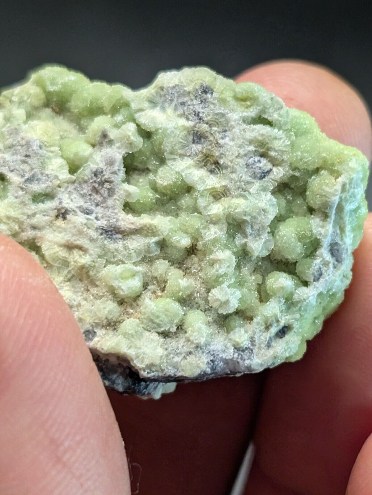 FluorWavellite - Rare! Intermixed With SiO2- Mauldin Mountain Arkansas ooak - Collectibles:Rocks Fossils &