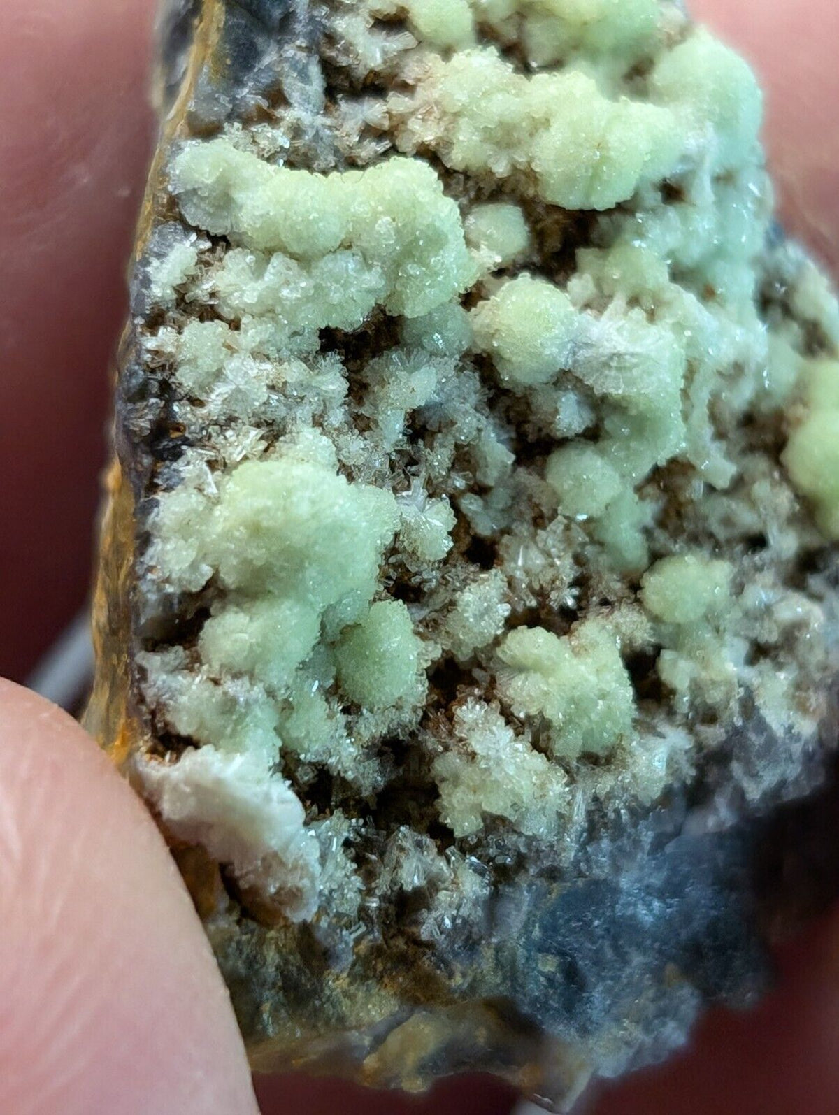 FluorWavellite - Rare! Intermixed With SiO2- Mauldin Mountain Arkansas ooak - Collectibles:Rocks Fossils &