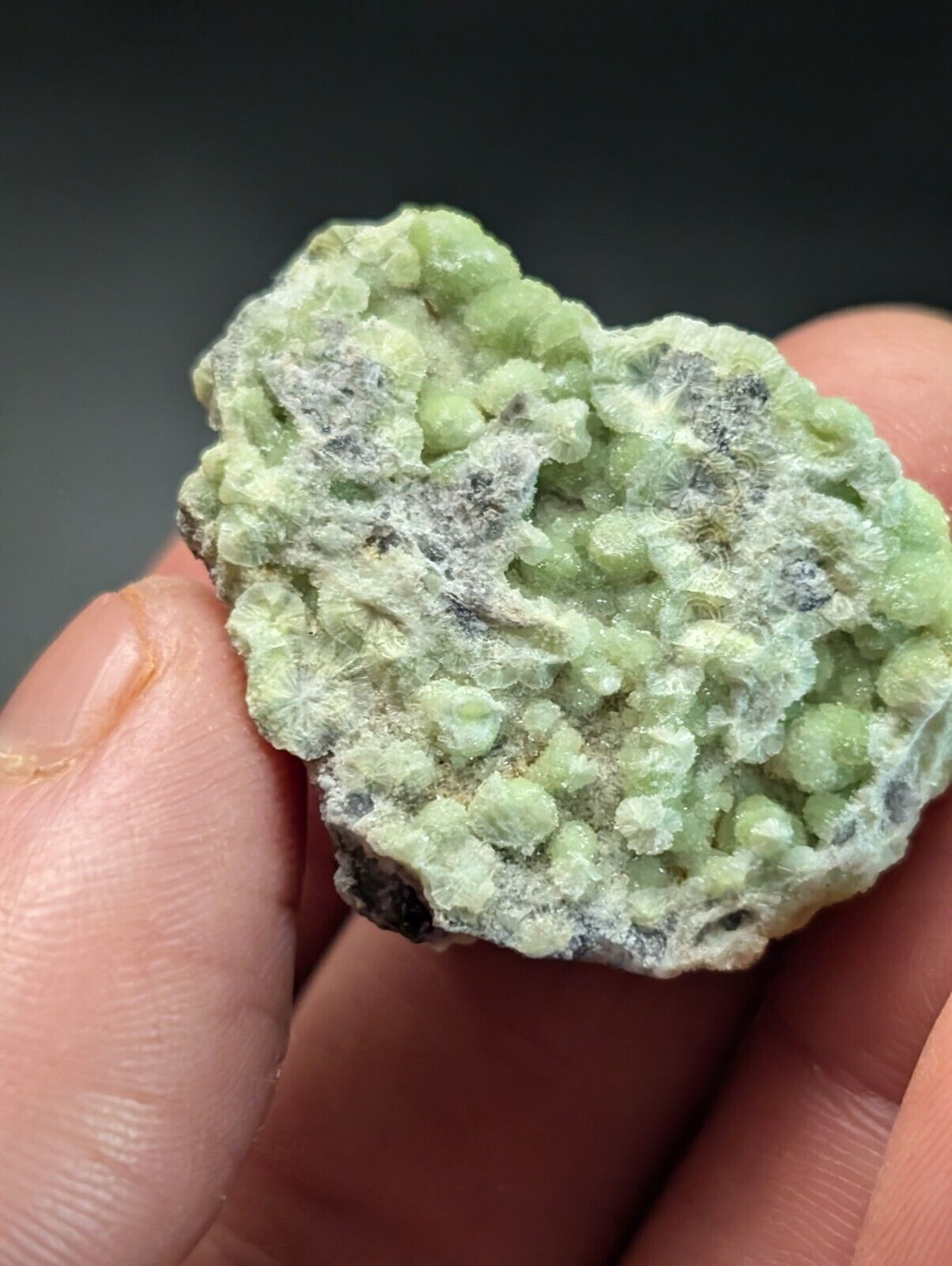 FluorWavellite - Rare! Intermixed With SiO2- Mauldin Mountain Arkansas ooak - Collectibles:Rocks Fossils &