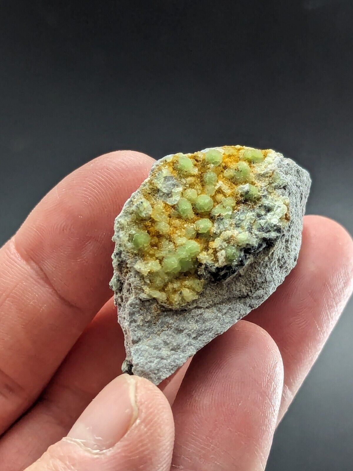 FluorWavellite - Rare! Intermixed With SiO2- Mauldin Mountain Arkansas ooak - Collectibles:Rocks Fossils &