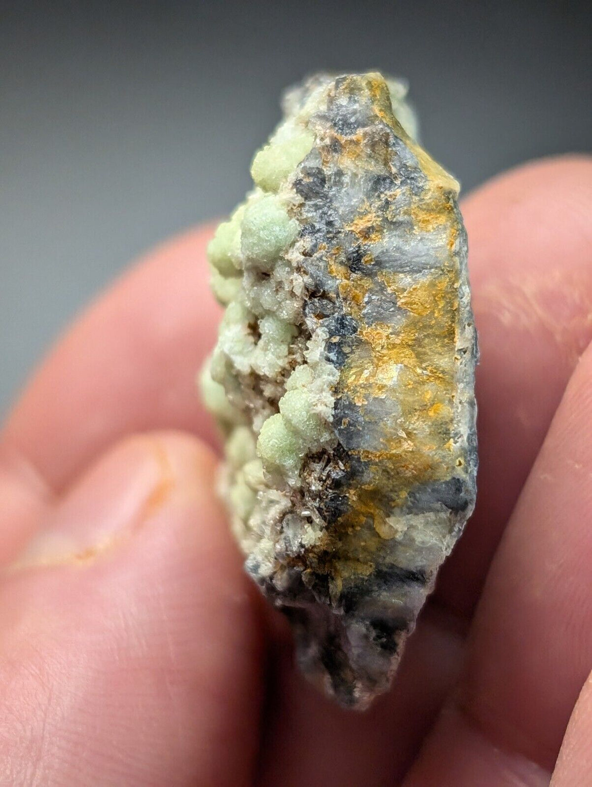 FluorWavellite - Rare! Intermixed With SiO2- Mauldin Mountain Arkansas ooak - Collectibles:Rocks Fossils &