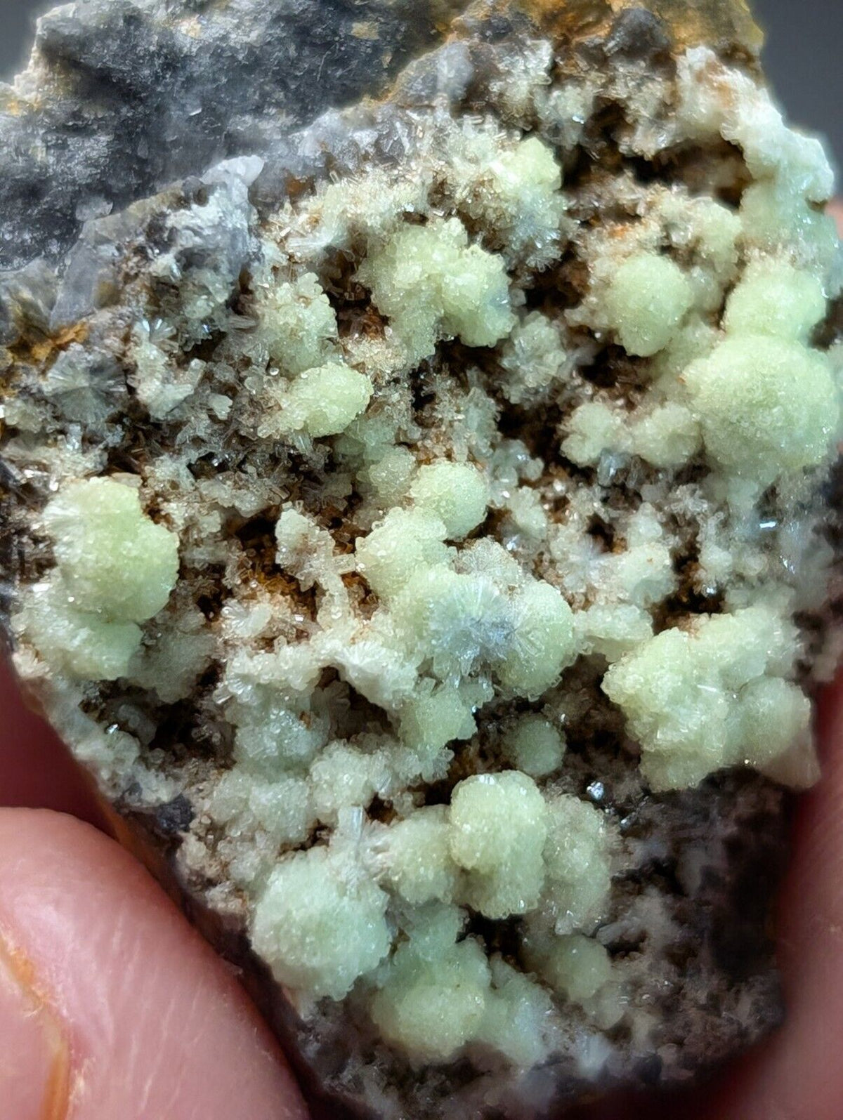 FluorWavellite - Rare! Intermixed With SiO2- Mauldin Mountain Arkansas ooak - Collectibles:Rocks Fossils &