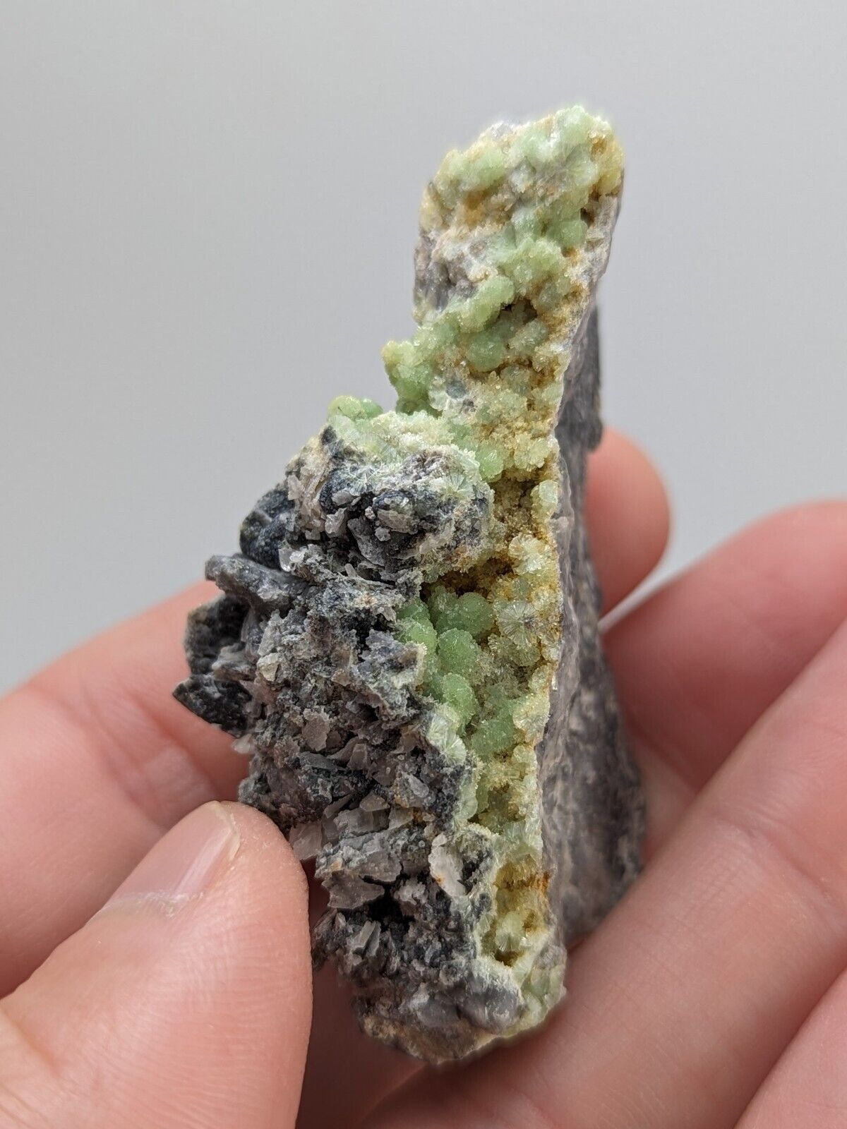 FluorWavellite - Rare! Intermixed With SiO2- Mauldin Mountain Arkansas ooak - Collectibles:Rocks Fossils &