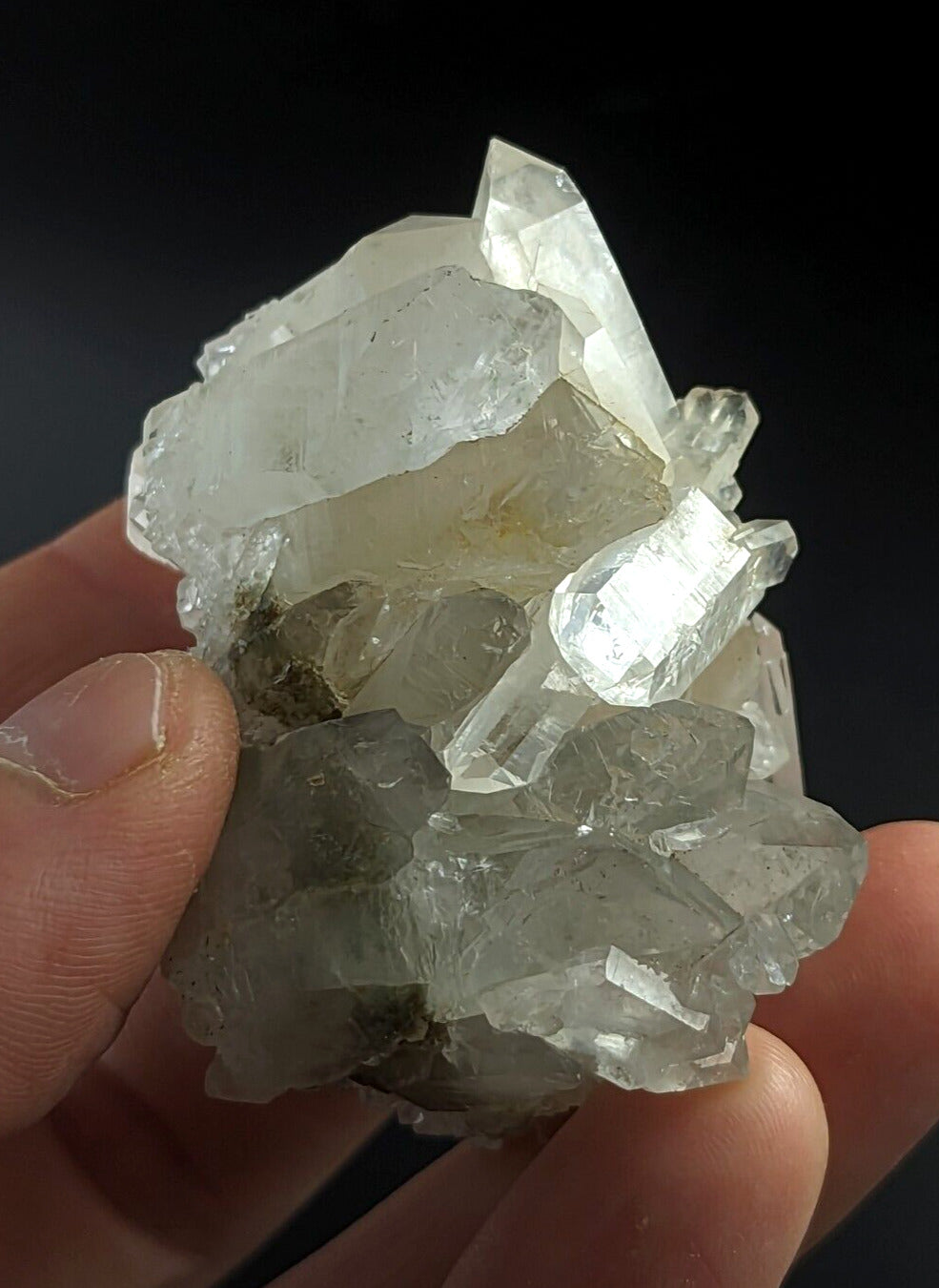 Green Chlorite Quartz Crystal North of Willis Mine Paron Arkansas Rare - Collectibles:Rocks Fossils & Minerals:Crystals