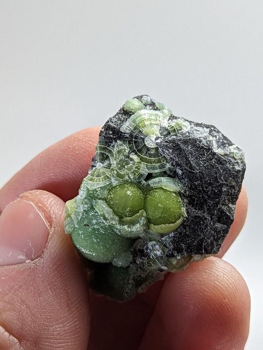 Green Wavellite - Fantastic 1990s Old Stock - Mauldin Mountain Arkansas - Collectibles:Rocks Fossils &