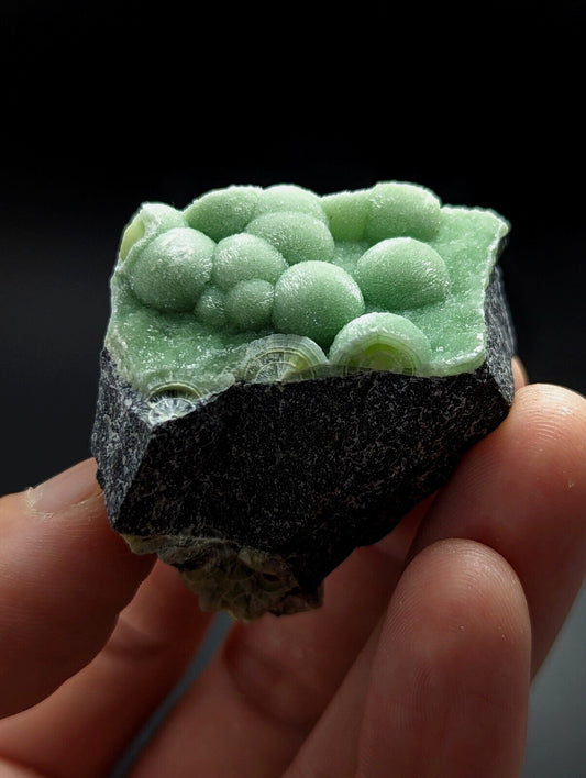 Green Wavellite - Fantastic Old Stock - Mauldin Mountain Arkansas Vibrant - Collectibles:Rocks Fossils &