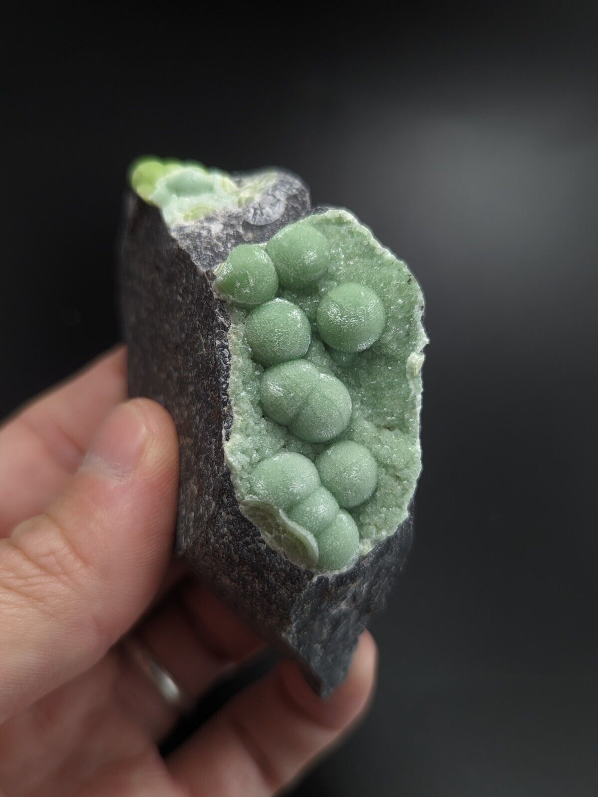 Green Wavellite - Fantastic Old Stock - Mauldin Mountain Arkansas ooak - Collectibles:Rocks Fossils & Minerals:Crystals