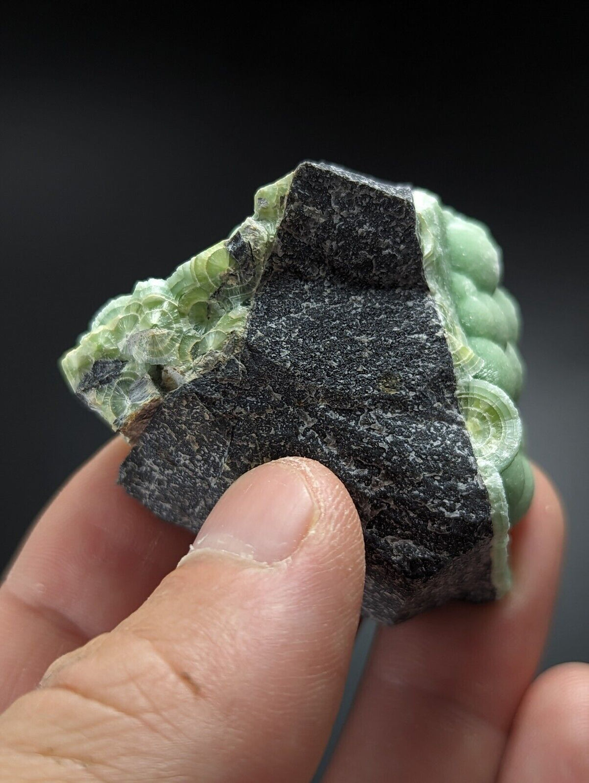Green Wavellite - Fantastic Old Stock - Mauldin Mountain Arkansas Vibrant - Collectibles:Rocks Fossils &