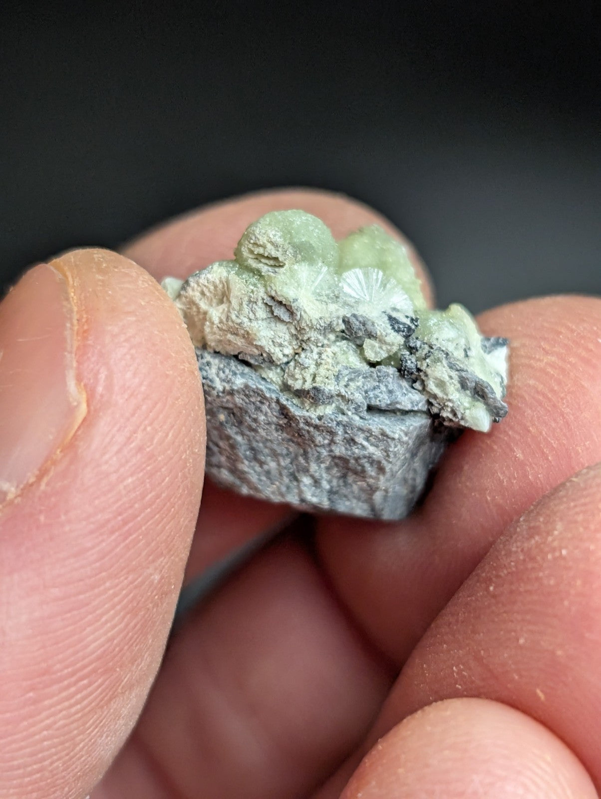 Green Wavellite -Old Stock - Mauldin Mountain Arkansas - Collectibles:Rocks Fossils & Minerals:Crystals Mineral