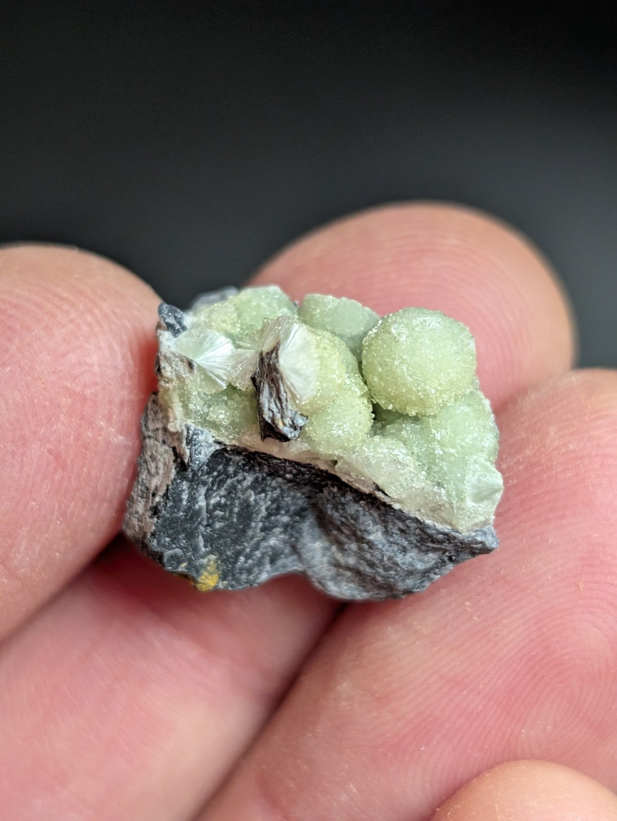 Green Wavellite -Old Stock - Mauldin Mountain Arkansas - Collectibles:Rocks Fossils & Minerals:Crystals Mineral