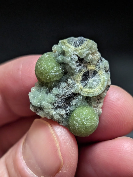 Green Wavellite -Old Stock - Mauldin Mountain Arkansas Natural Mineral - Collectibles:Rocks Fossils & Minerals:Crystals