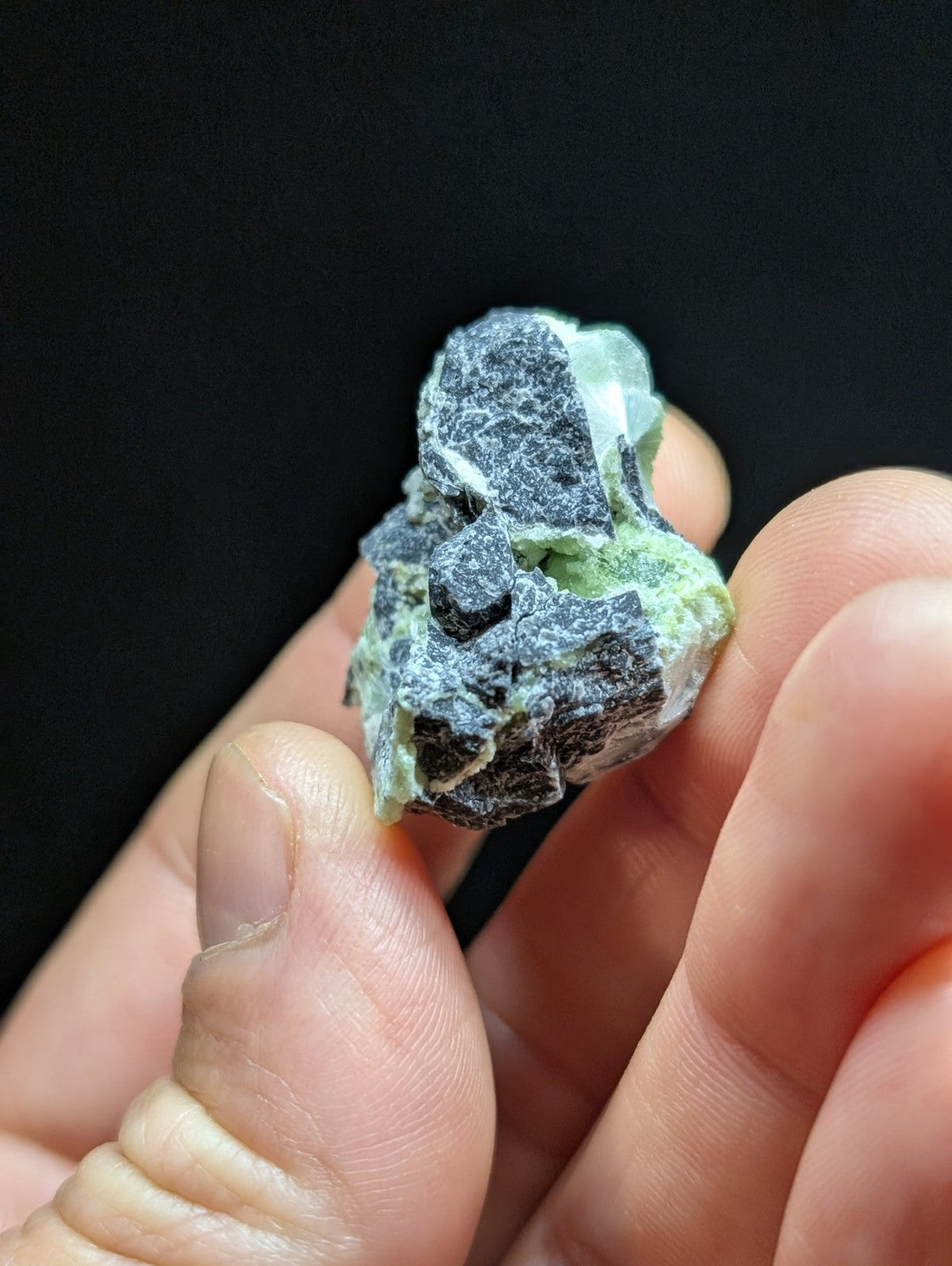 Green Wavellite -Old Stock - Mauldin Mountain Arkansas Natural Mineral - Collectibles:Rocks Fossils & Minerals:Crystals