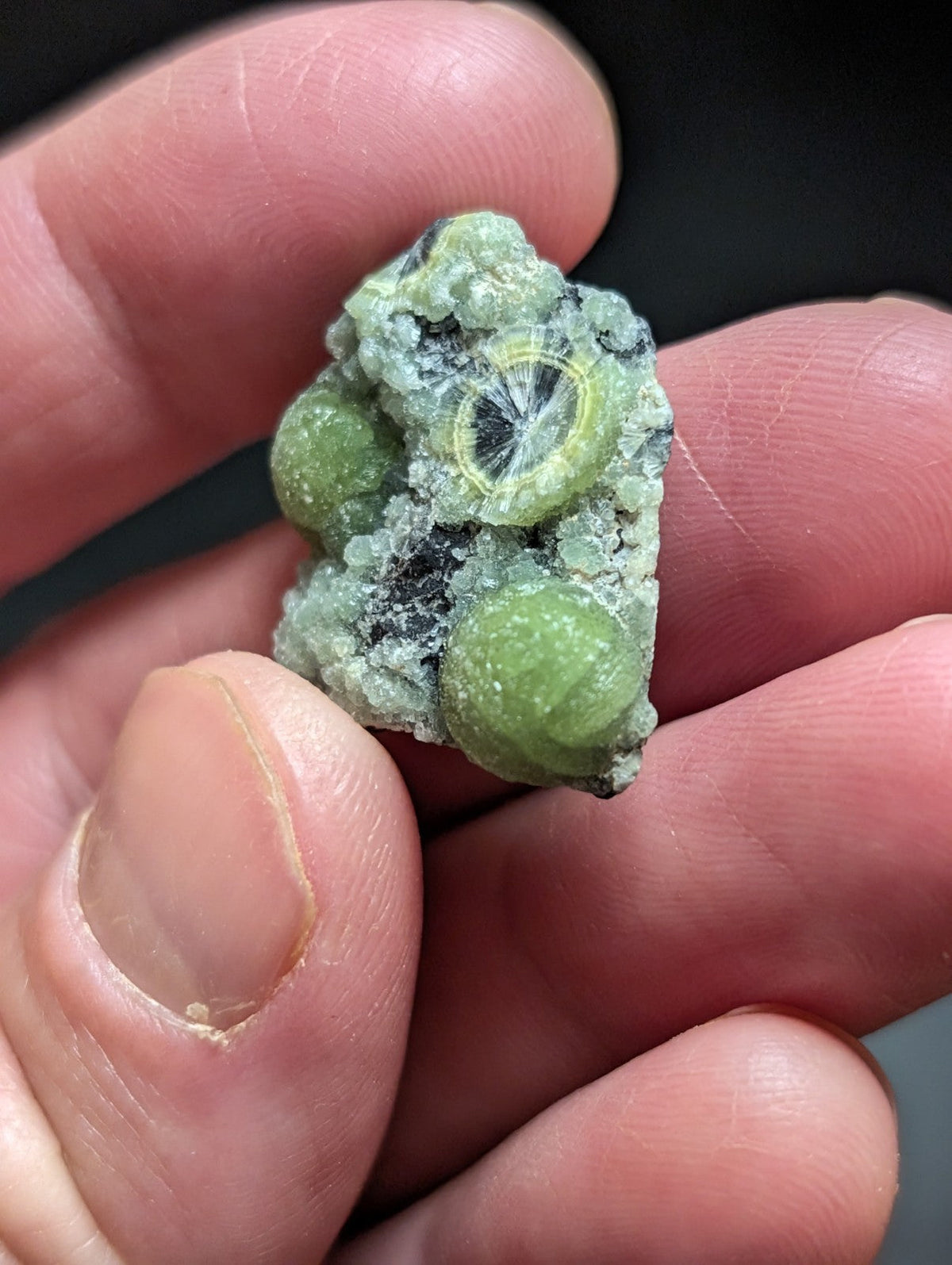 Green Wavellite -Old Stock - Mauldin Mountain Arkansas Natural Mineral - Collectibles:Rocks Fossils & Minerals:Crystals