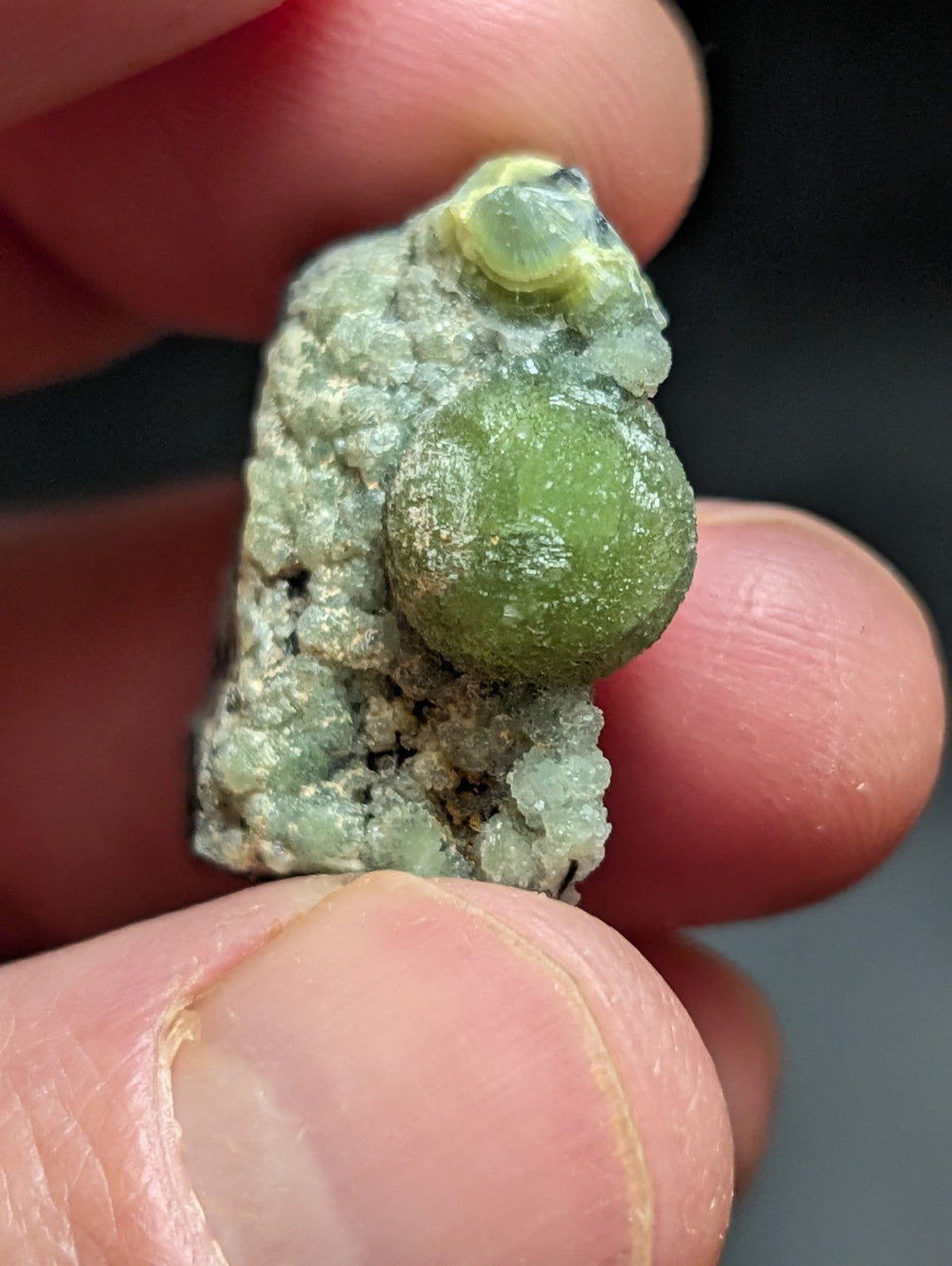 Green Wavellite -Old Stock - Mauldin Mountain Arkansas Natural Mineral - Collectibles:Rocks Fossils & Minerals:Crystals