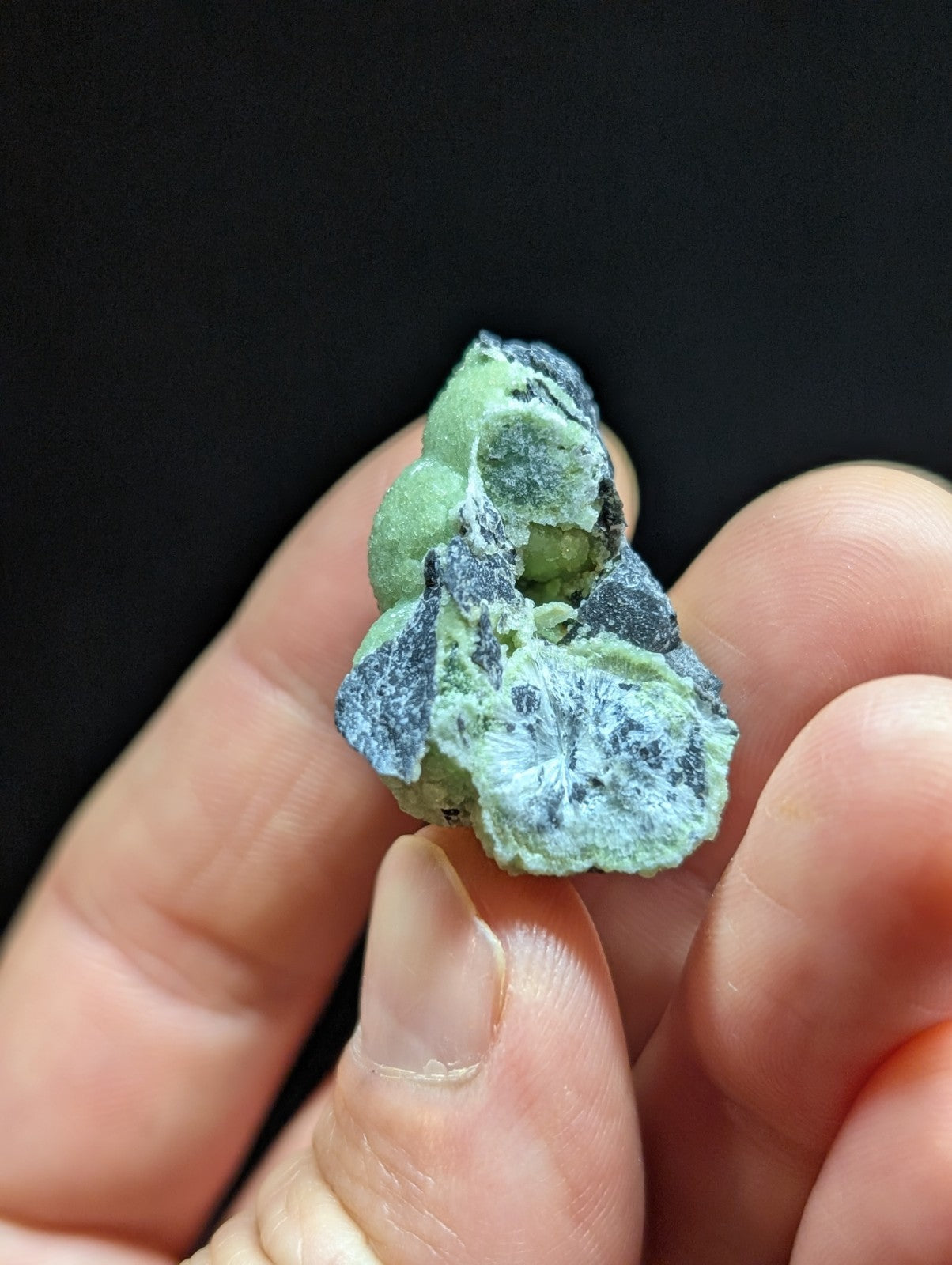 Green Wavellite -Old Stock - Mauldin Mountain Arkansas Natural Mineral - Collectibles:Rocks Fossils & Minerals:Crystals